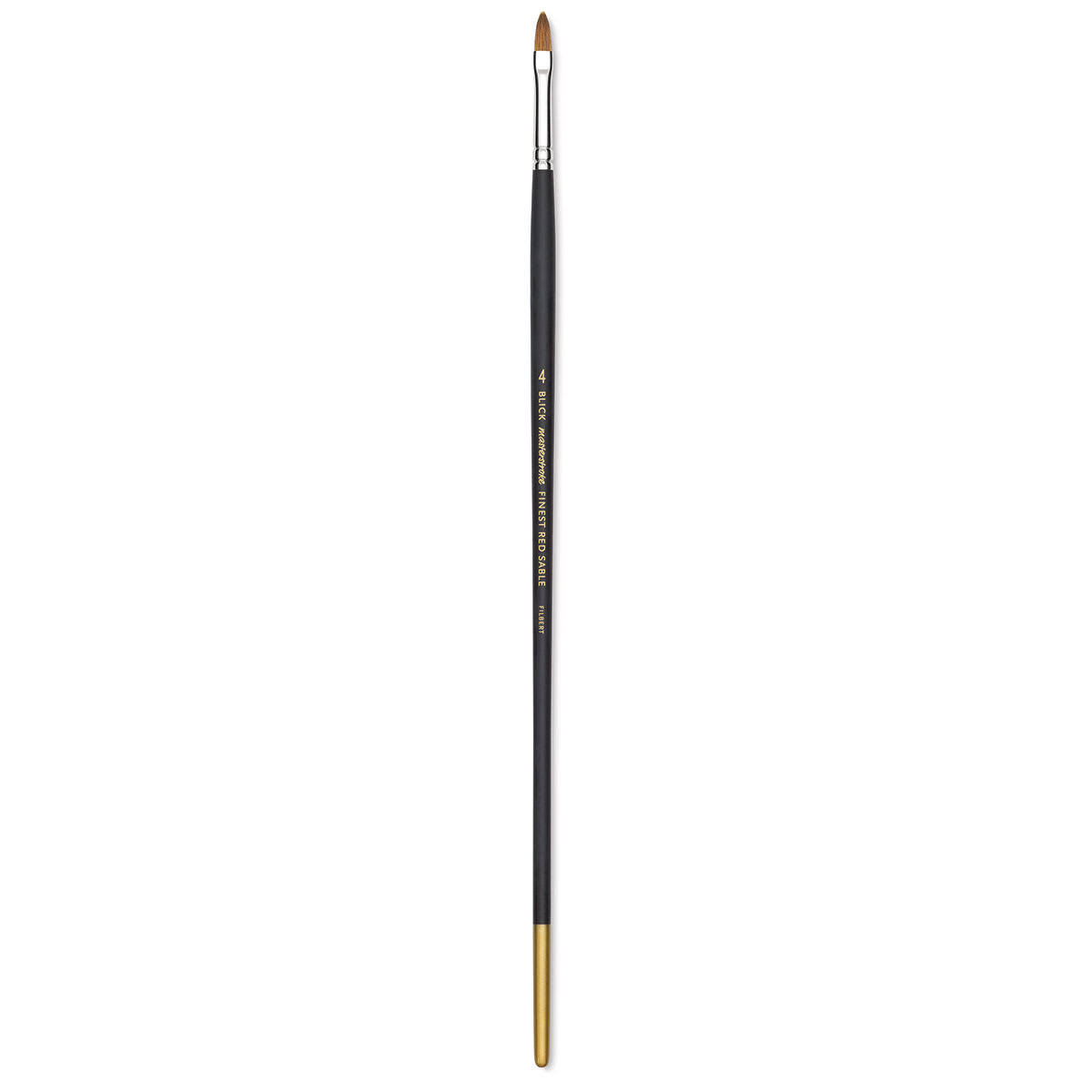 Blick Masterstroke Finest Red Sable Brush - Filbert, Size 4, Long Handle