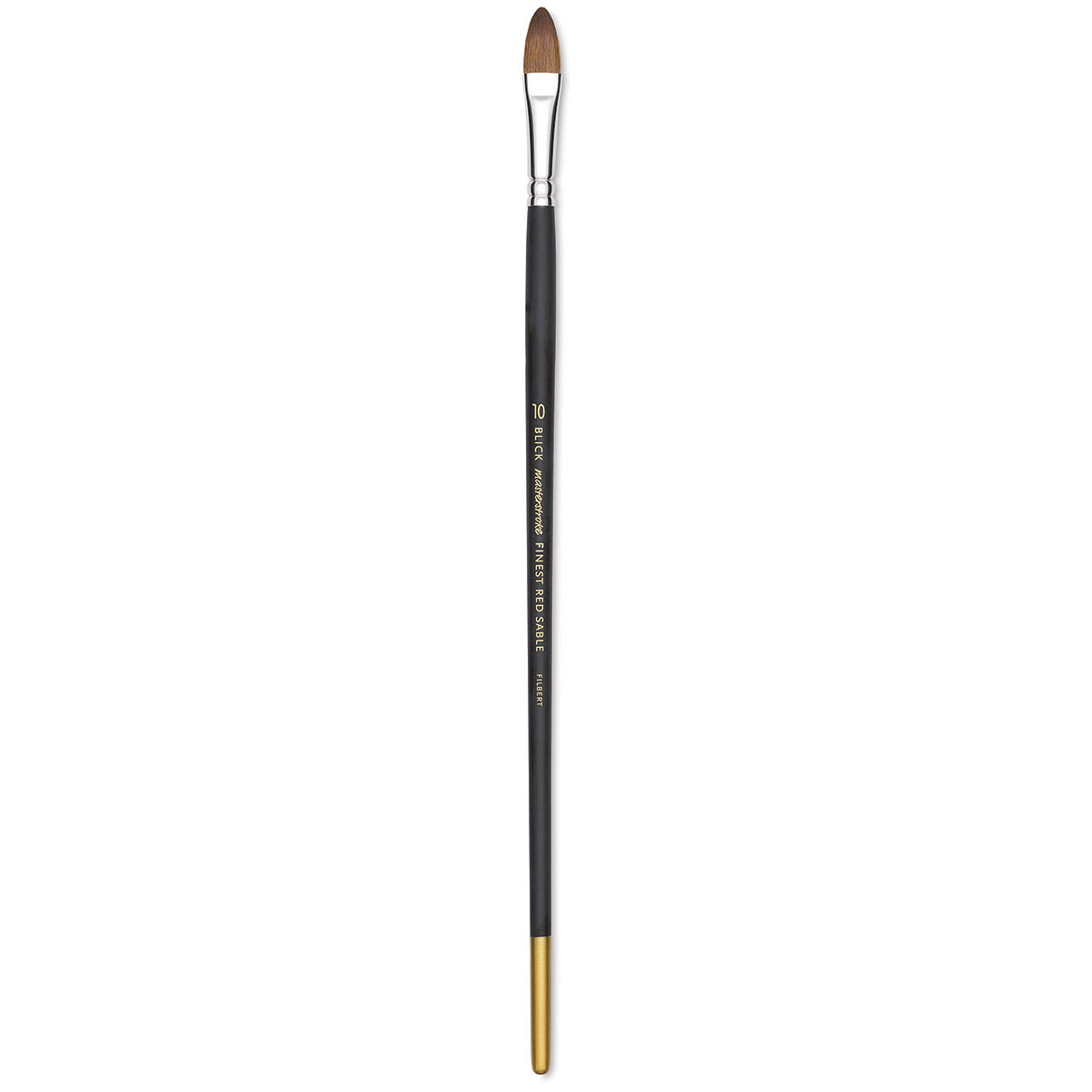 Blick Masterstroke Finest Red Sable Brush - Filbert, Size 10, Long Handle
