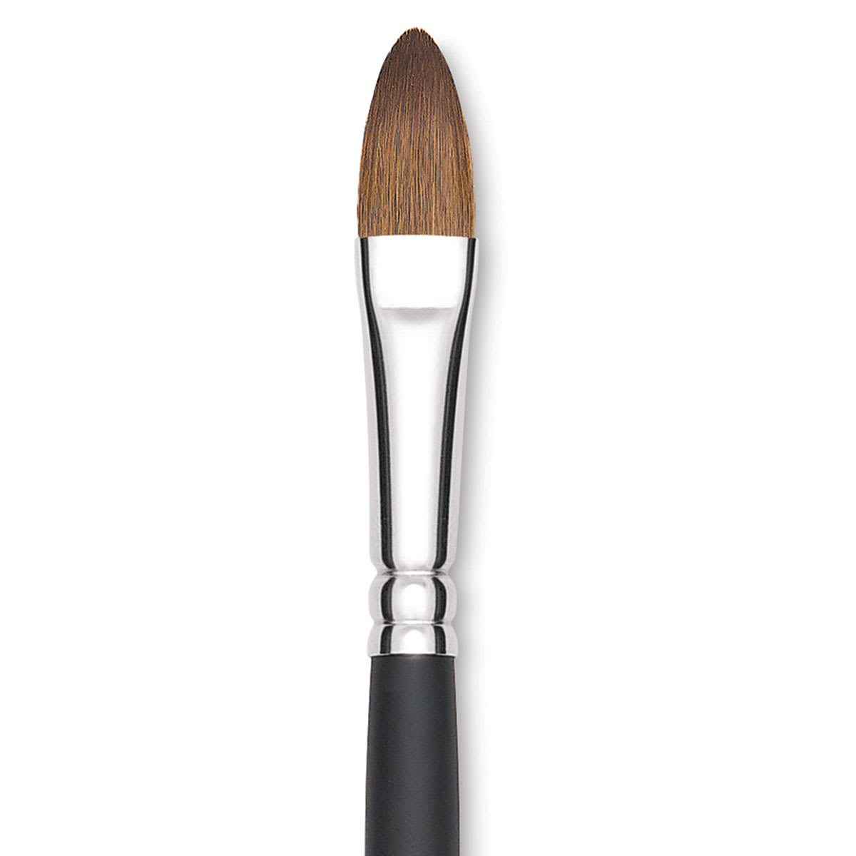 Blick Masterstroke Finest Red Sable Brush - Filbert, Size 10, Long Handle close-up