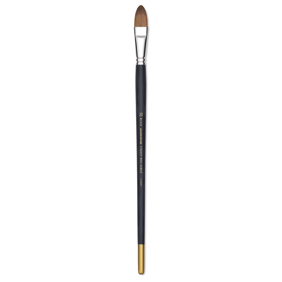 Blick Masterstroke Finest Red Sable Brush - Filbert, Size 20, Long Handle