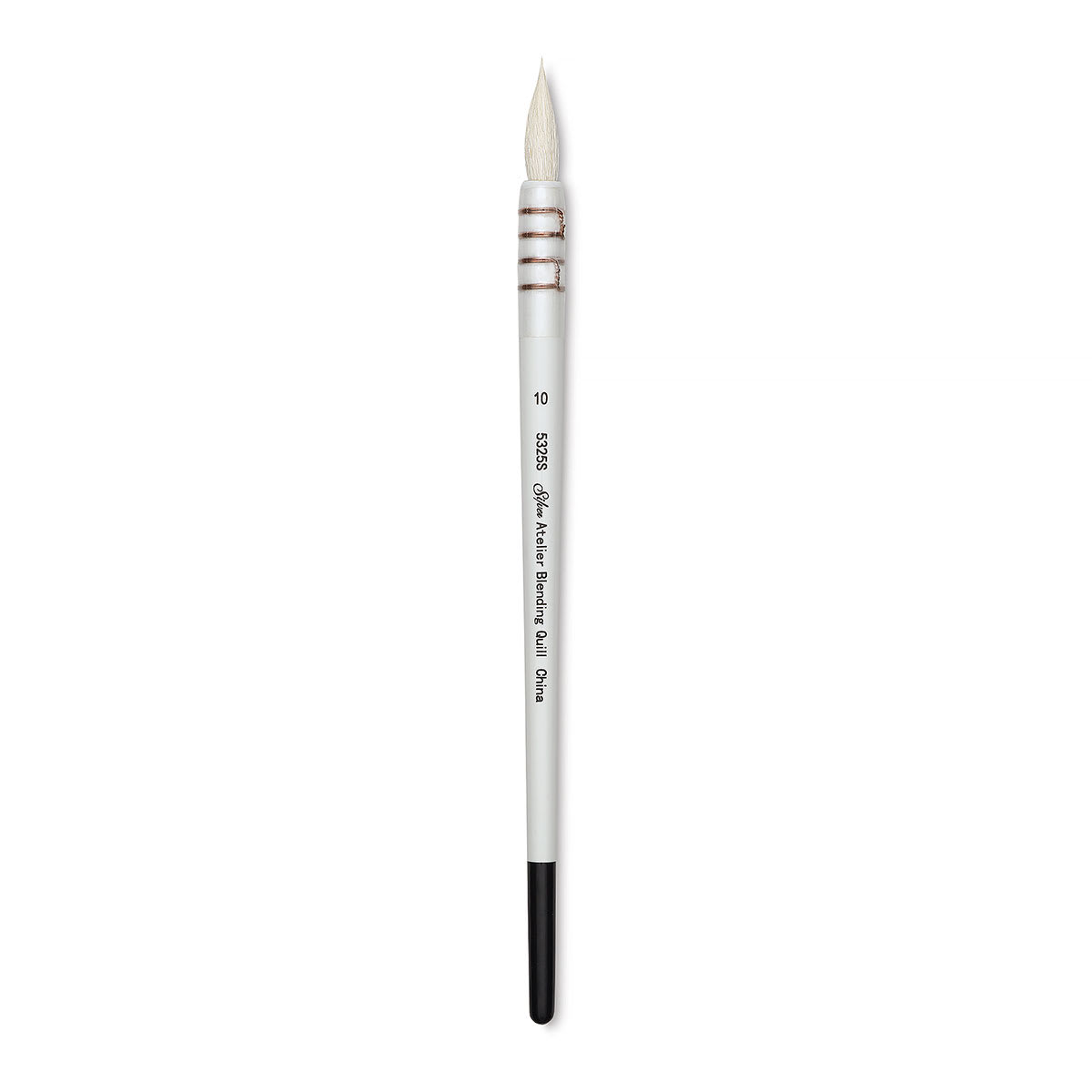 Silver Brush Atelier Quill Series Goat Hair Brush - Size 10, Short Handle