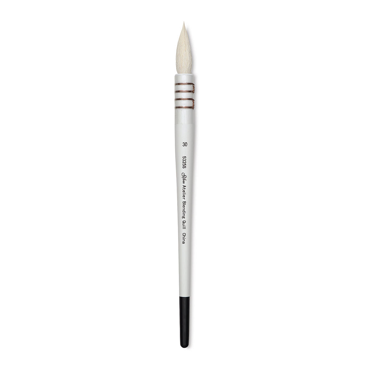 Silver Brush Atelier Quill Series Goat Hair Brush - Size 30, Short Handle