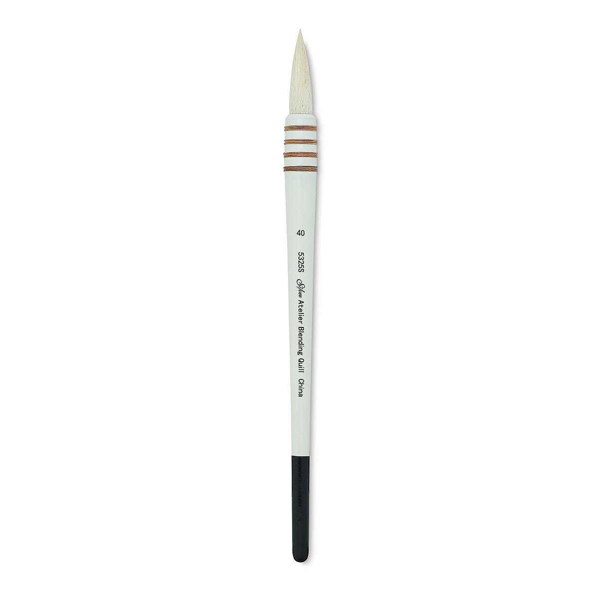 Silver Brush Atelier Quill Series Goat Hair Brush - Size 40, Short Handle