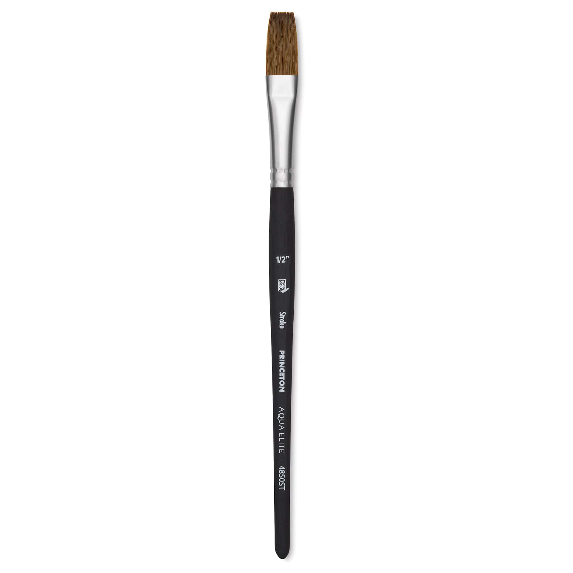Princeton Aqua Elite Series 4850 Synthetic Brush- Stroke, Size 1/2", Short Handle