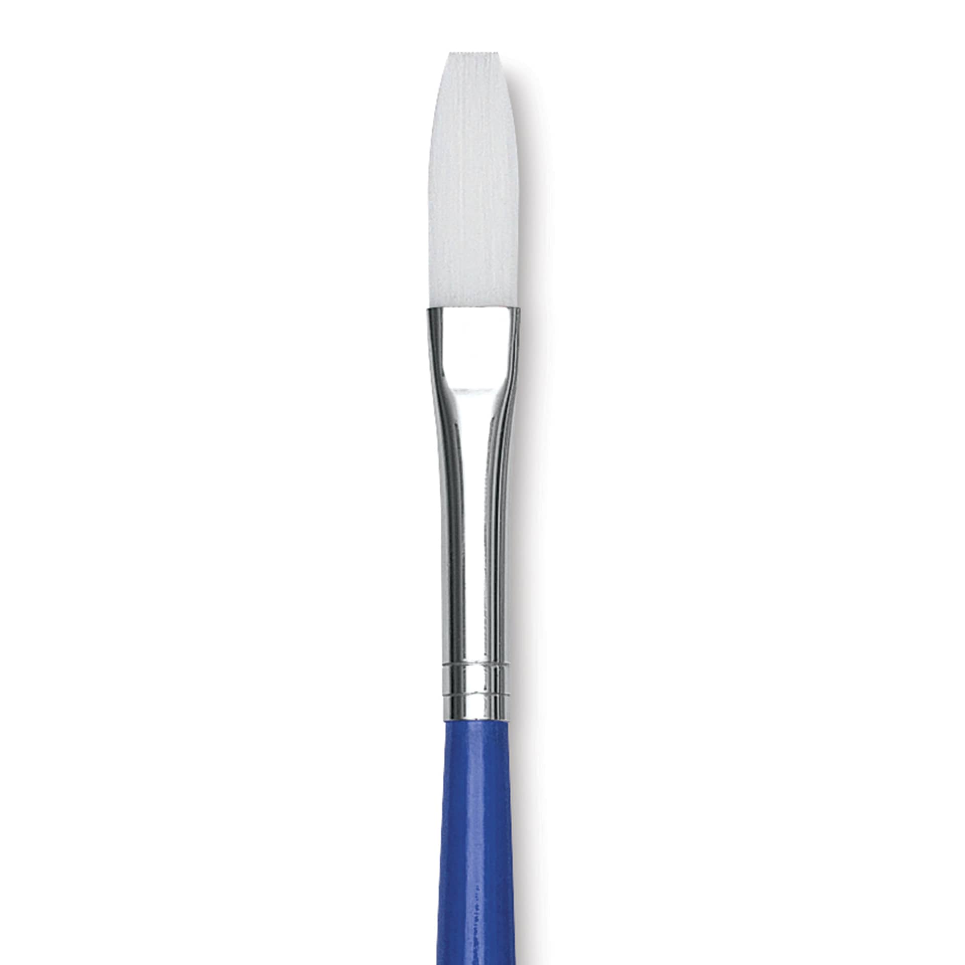 Blick Scholastic Wonder White Brush - One-Stroke, 1/4", close up