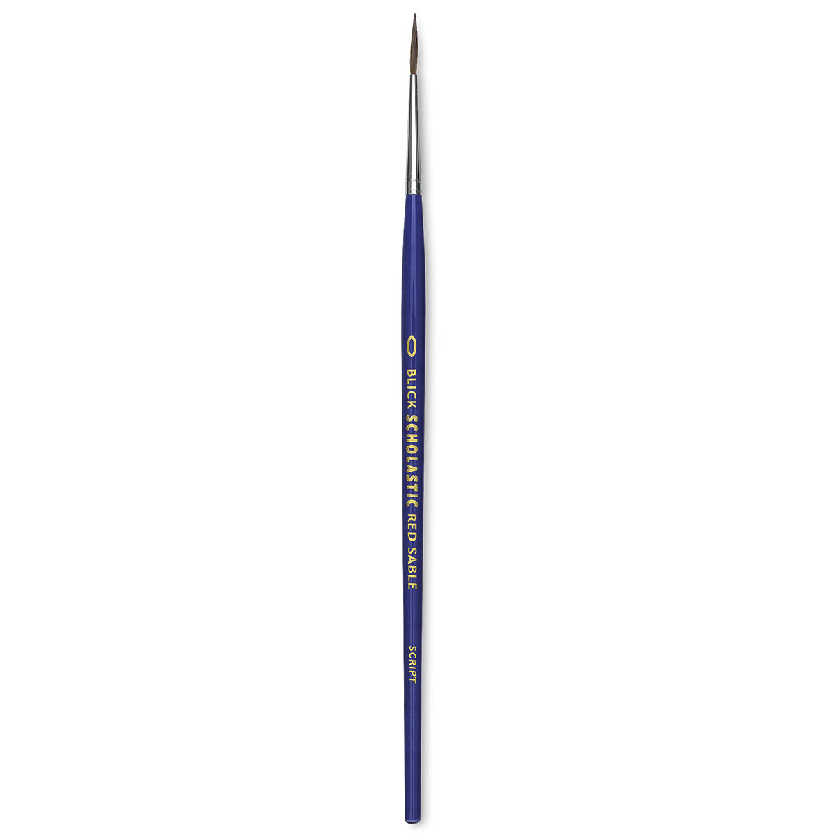 Blick Scholastic Red Sable Brush - Script, Size 0