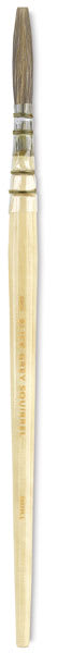 Blick Grey Quill - Single brush shown upright
