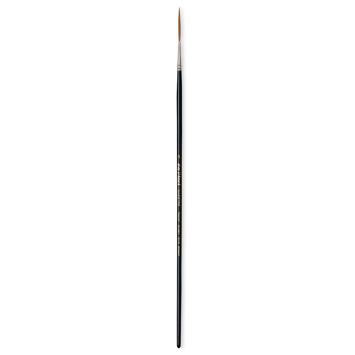 Da Vinci Kolinsky Red Sable Brush - Extra Long Pointed Liner, Long Handle, Size 4