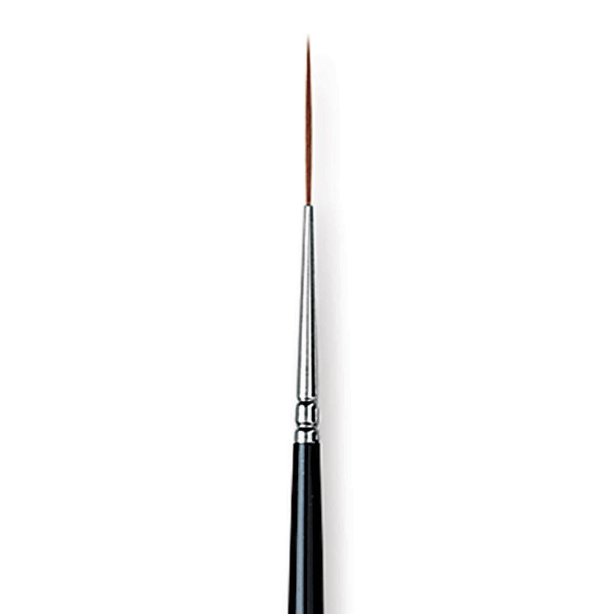 Da Vinci Kolinsky Red Sable Brush - Extra Long Pointed Liner, Long Handle, 10/0 close up