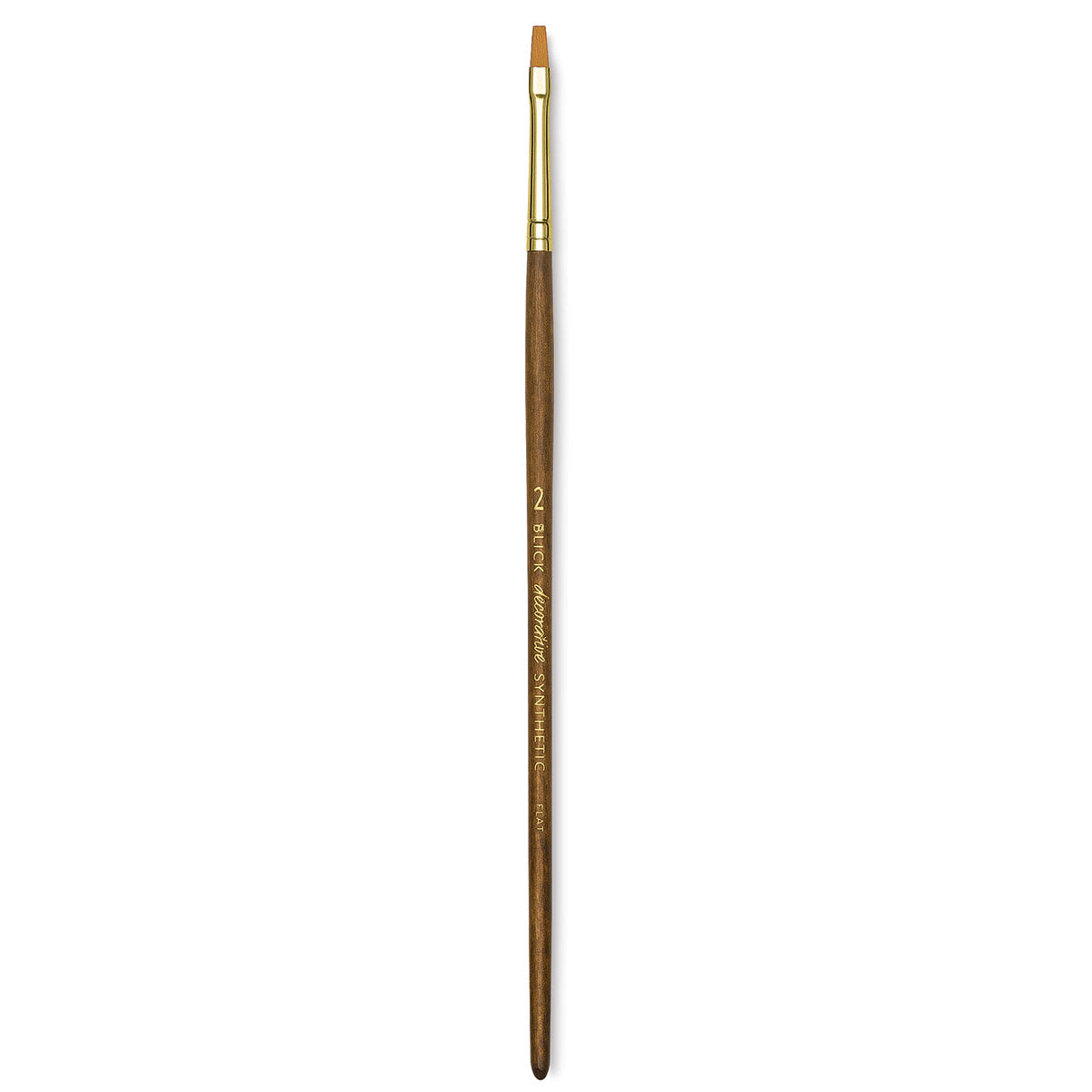 Blick Studio Decorative Brush - Flat, Short Handle, Size 2