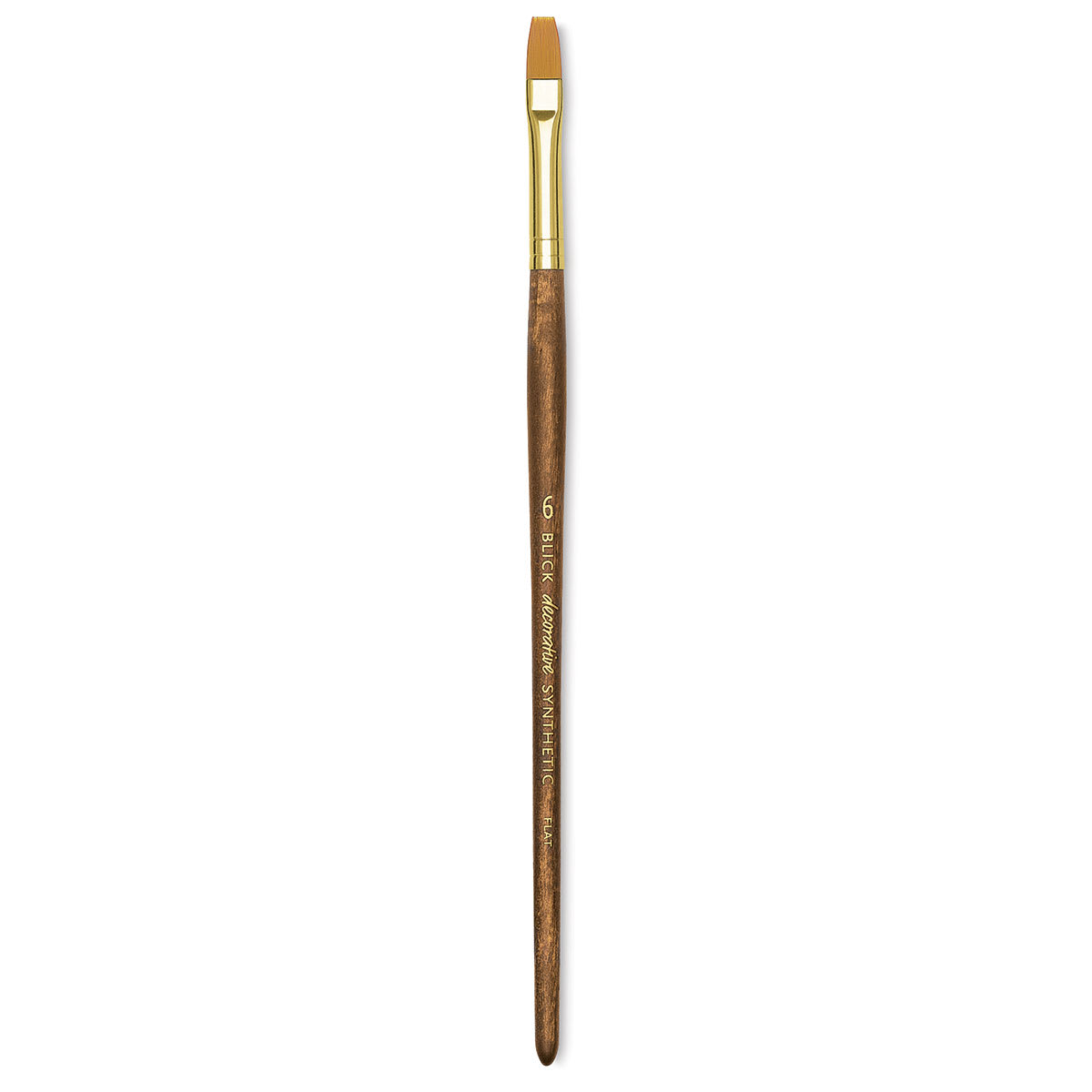 Blick Studio Decorative Brush - Flat, Short Handle, Size 6