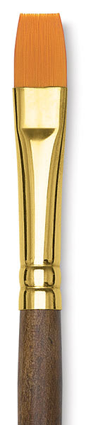 Blick Studio Decorative Brushes - Closeup of Flat Brush