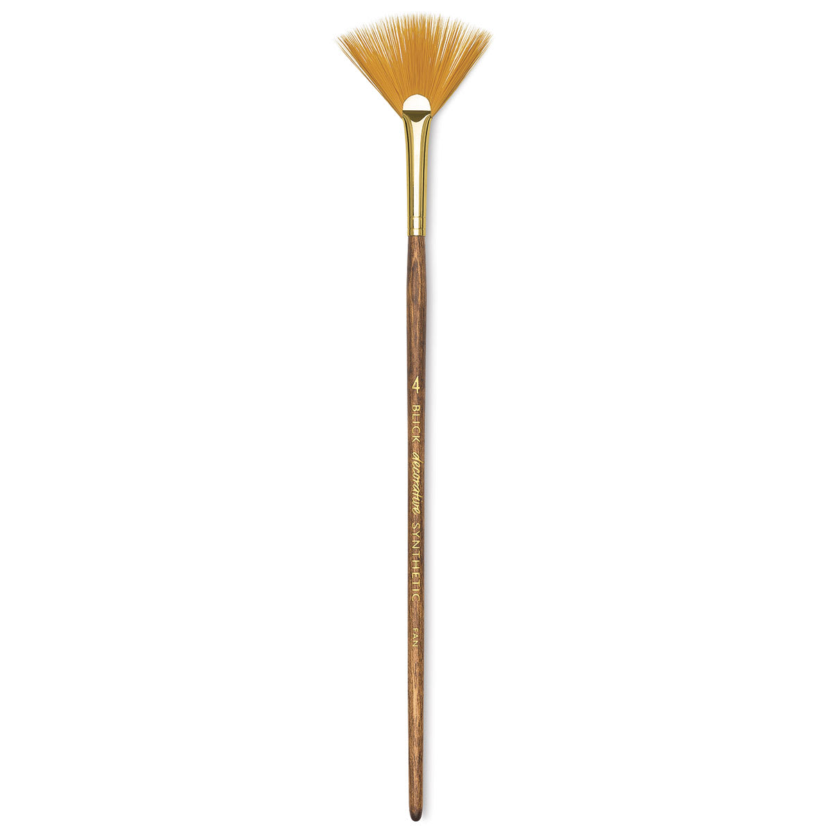 Blick Studio Decorative Brush - Fan, Short Handle, Size 4