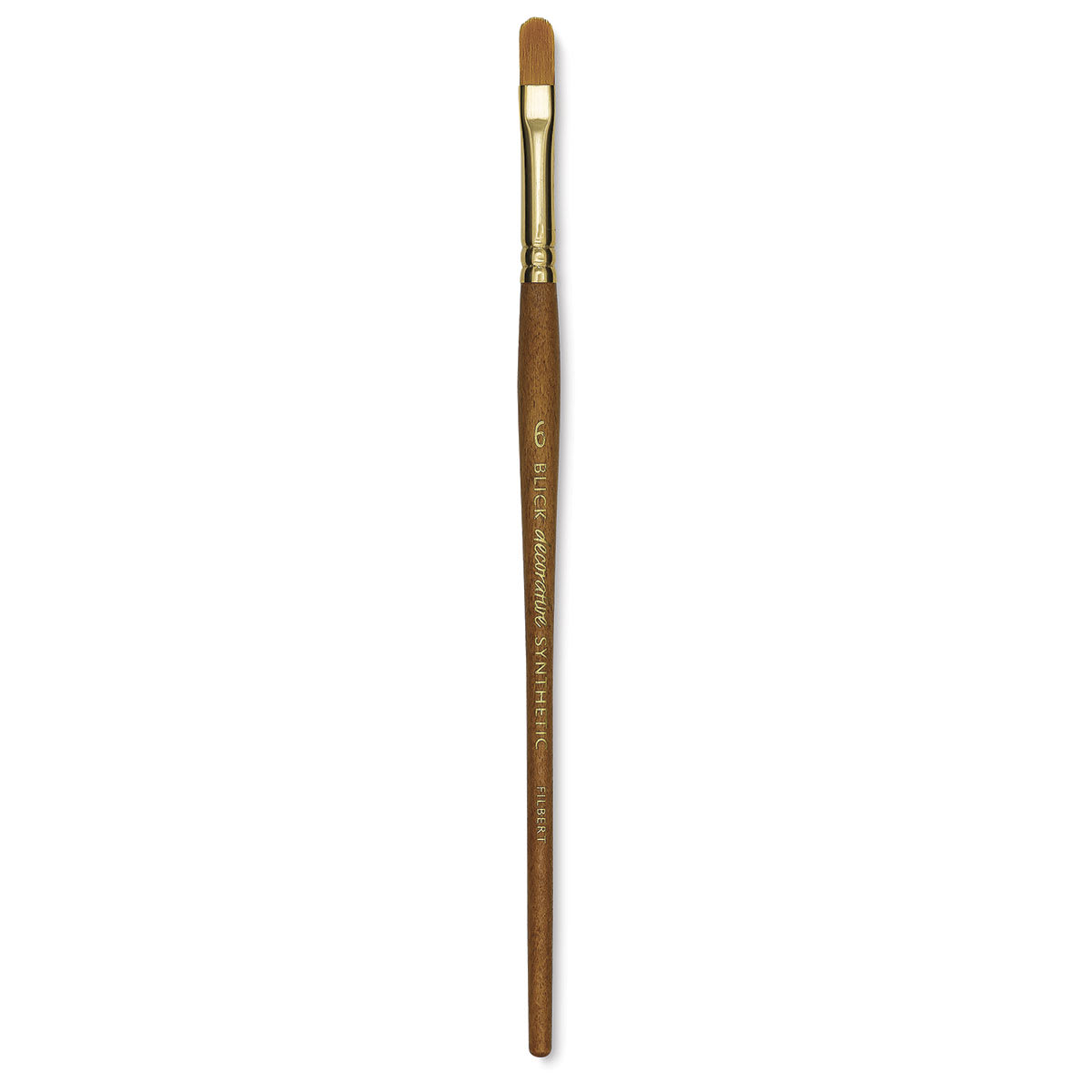 Blick Studio Decorative Brush - Filbert, Short Handle, Size 6