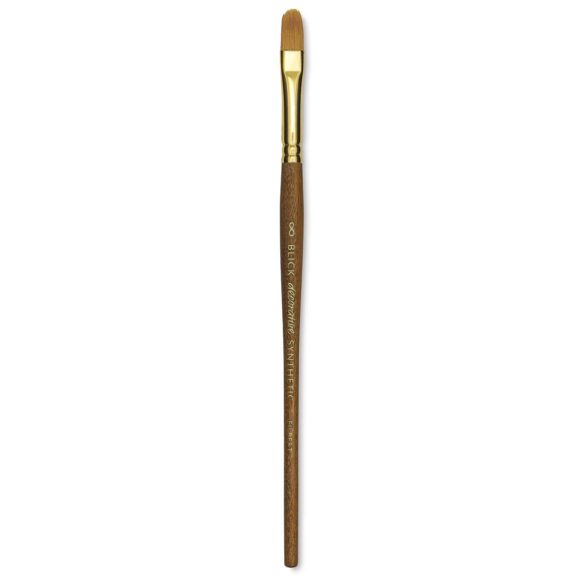 Blick Studio Decorative Brush - Filbert, Short Handle, Size 8