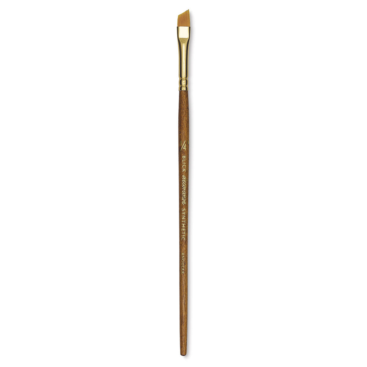 Blick Studio Decorative Brush - Angular, Short Handle, 1/4"