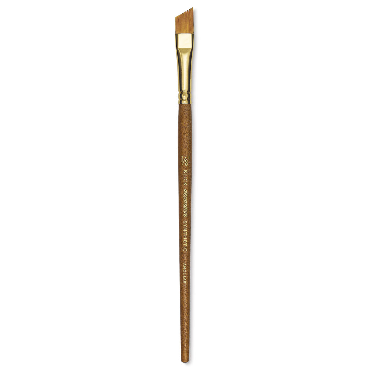 Blick Studio Decorative Brush - Angular, Short Handle, 3/8"