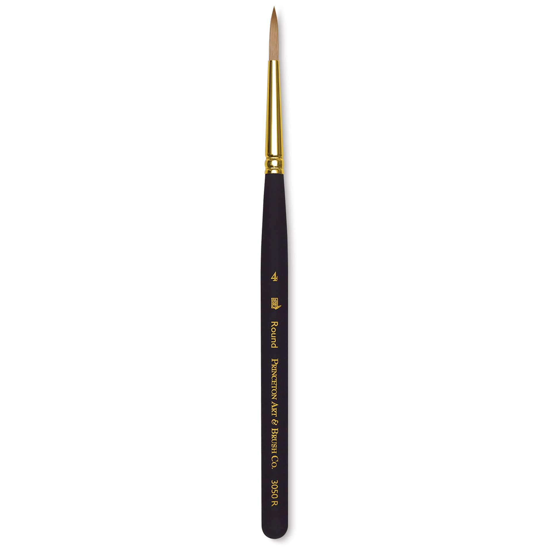 Princeton Mini Brush - Round, Mini Handle, Size 4