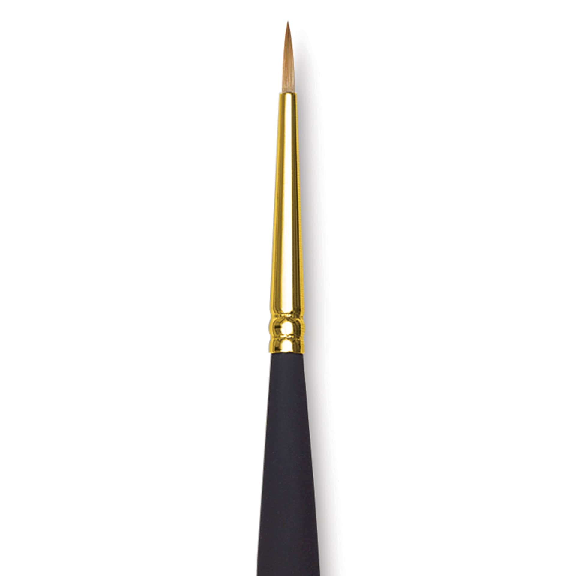 Princeton Mini Brush - Round, Mini Handle, Size 0, close-up