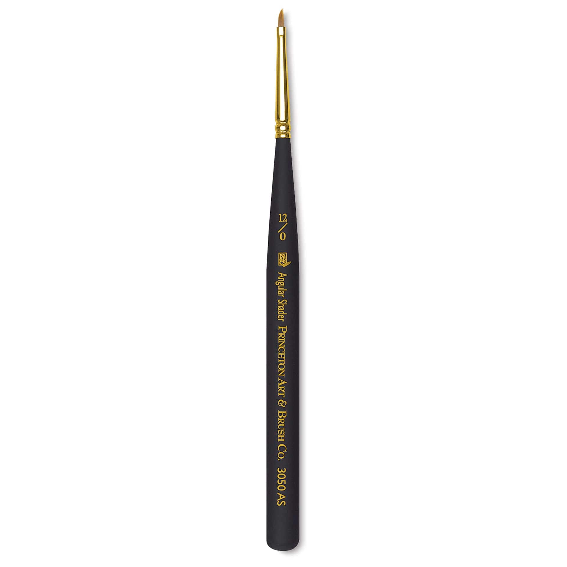 Princeton Mini Brush - Angular Shader, Mini Handle, 12/0