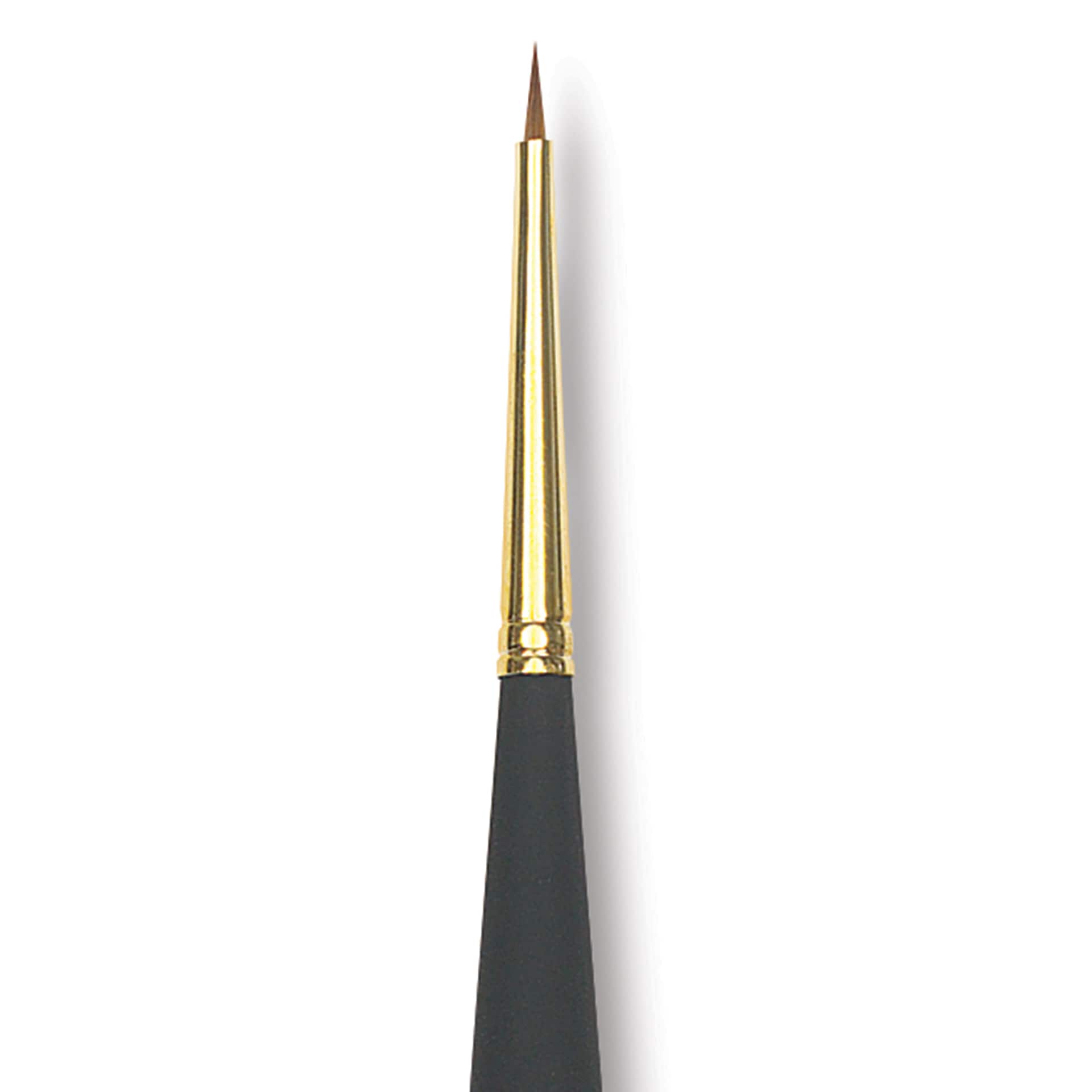 Princeton Mini Brush - Spotter, Mini Handle, 3/0, close-up