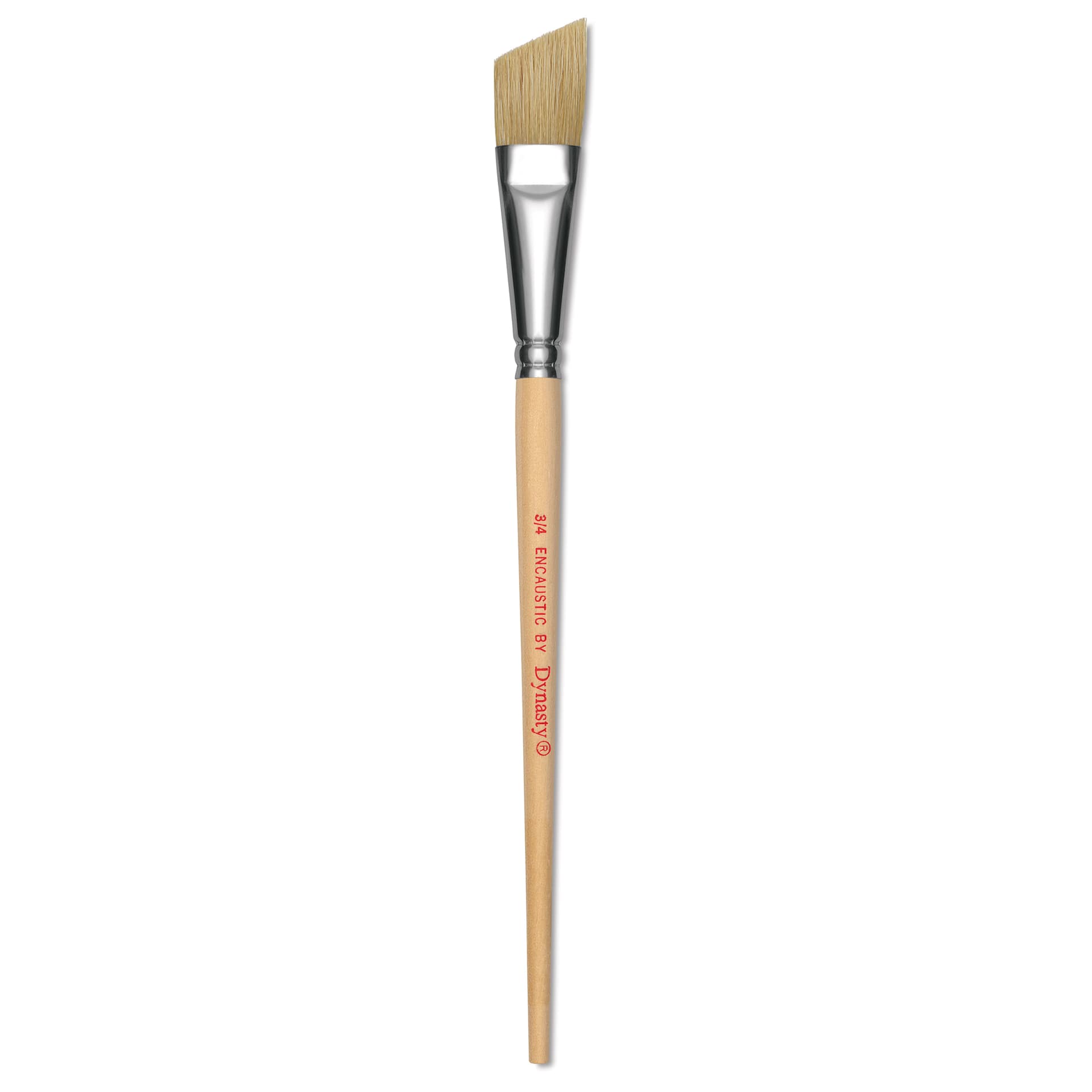 Dynasty Encaustic Brush - Angle, Size 3/4"
