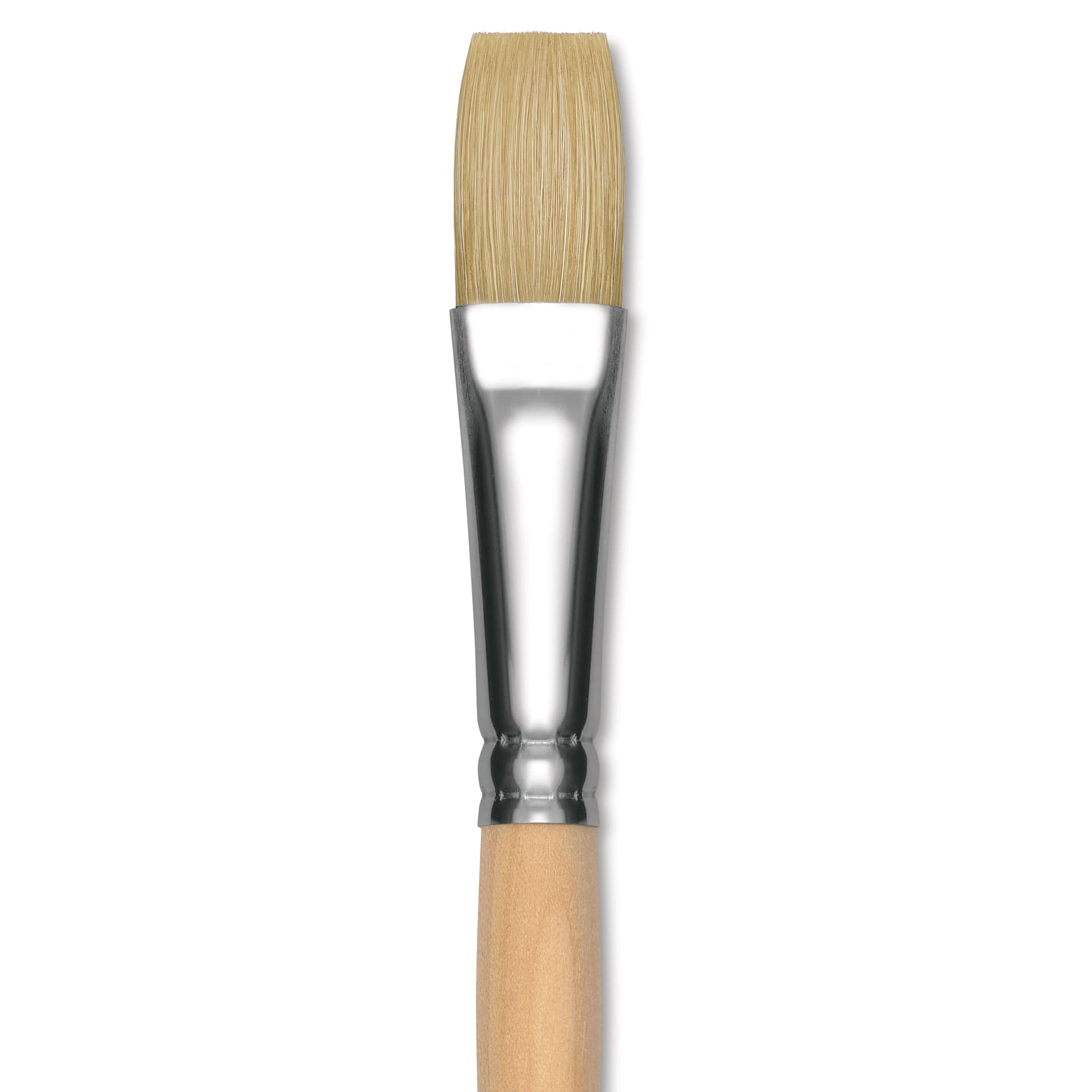 Dynasty Encaustic Brush - Bright, Size 8, close-up
