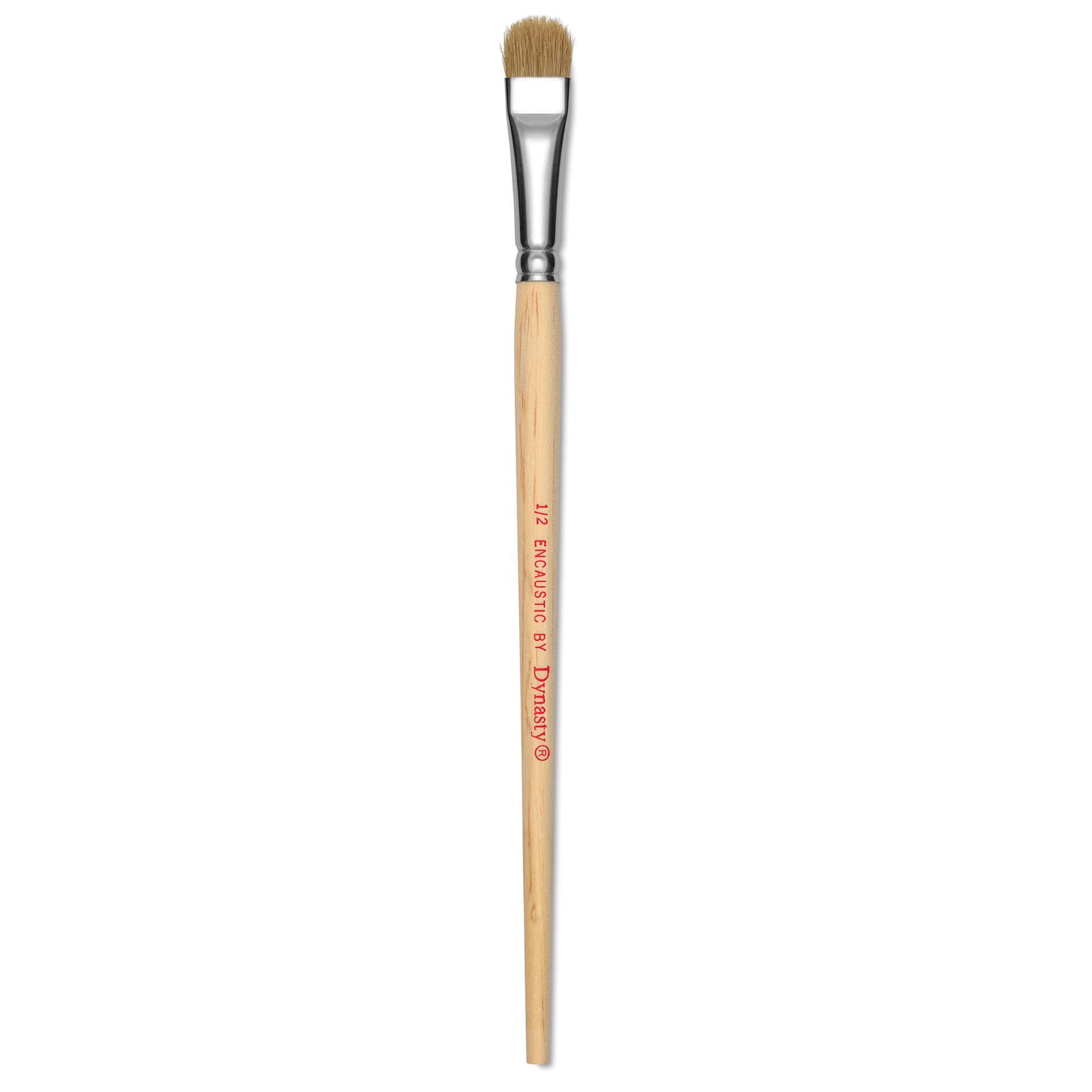Dynasty Encaustic Brush - Oval, Size 1/2"