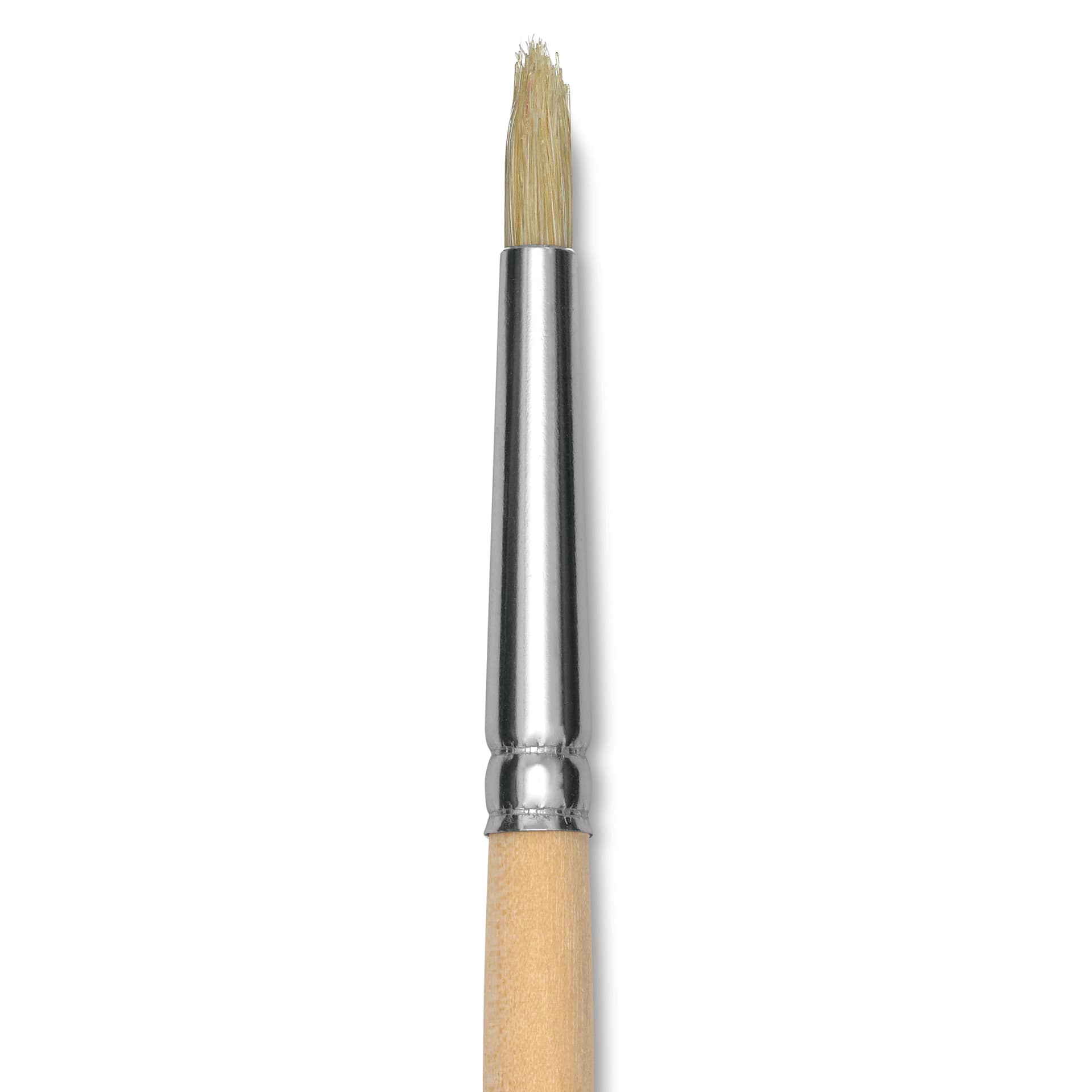 Dynasty Encaustic Brush - Round, Size 3, close-up
