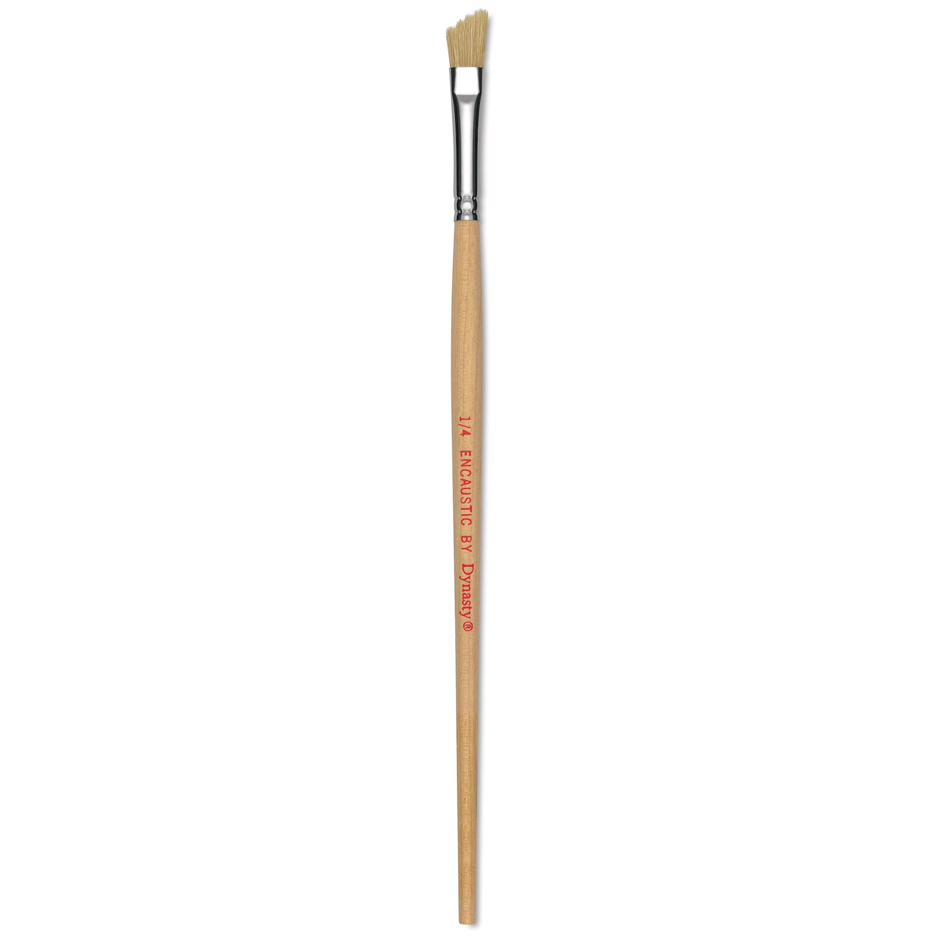 Dynasty Encaustic Brush - Wave Angle, Size 1/4"