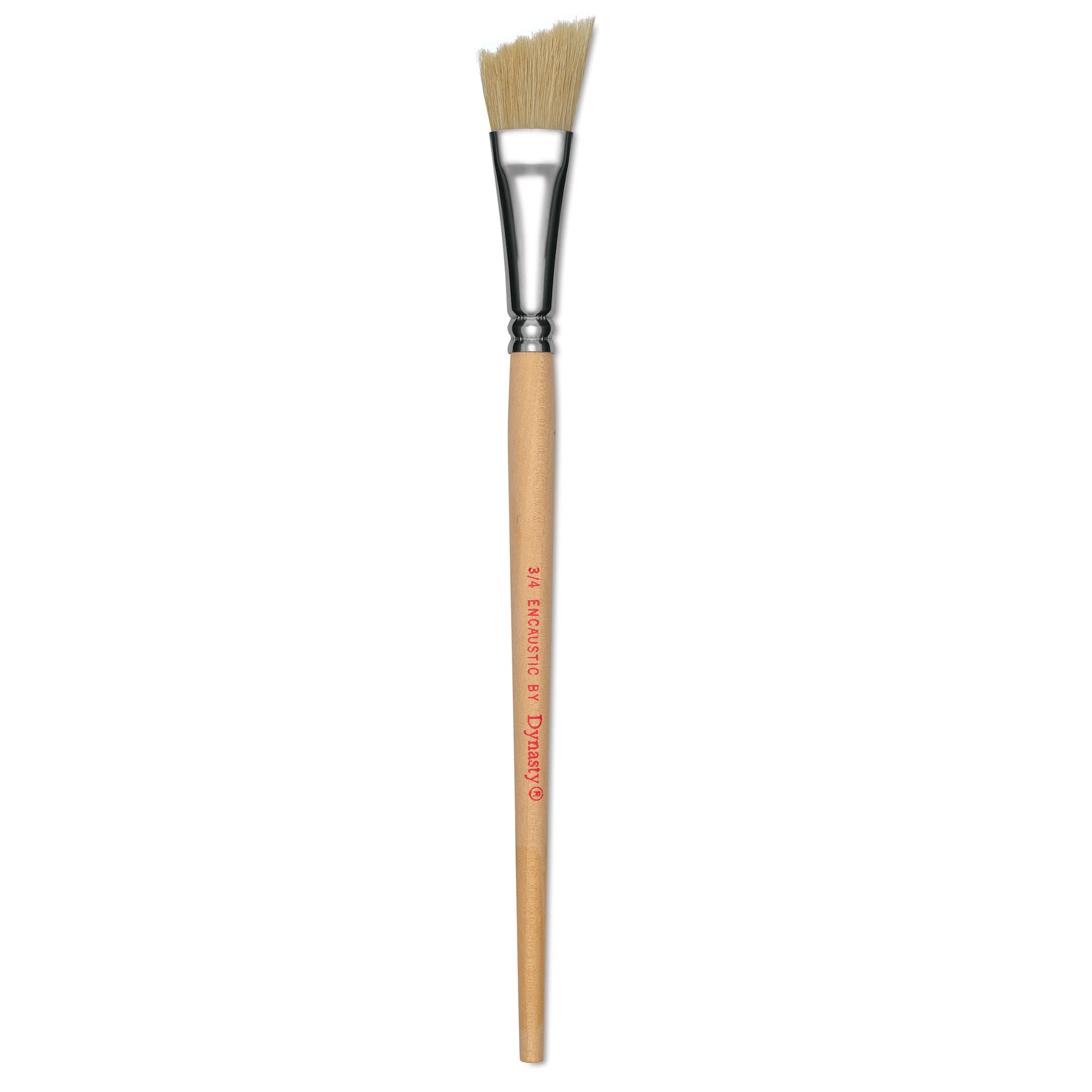 Dynasty Encaustic Brush - Wave Angle, Size 3/4"