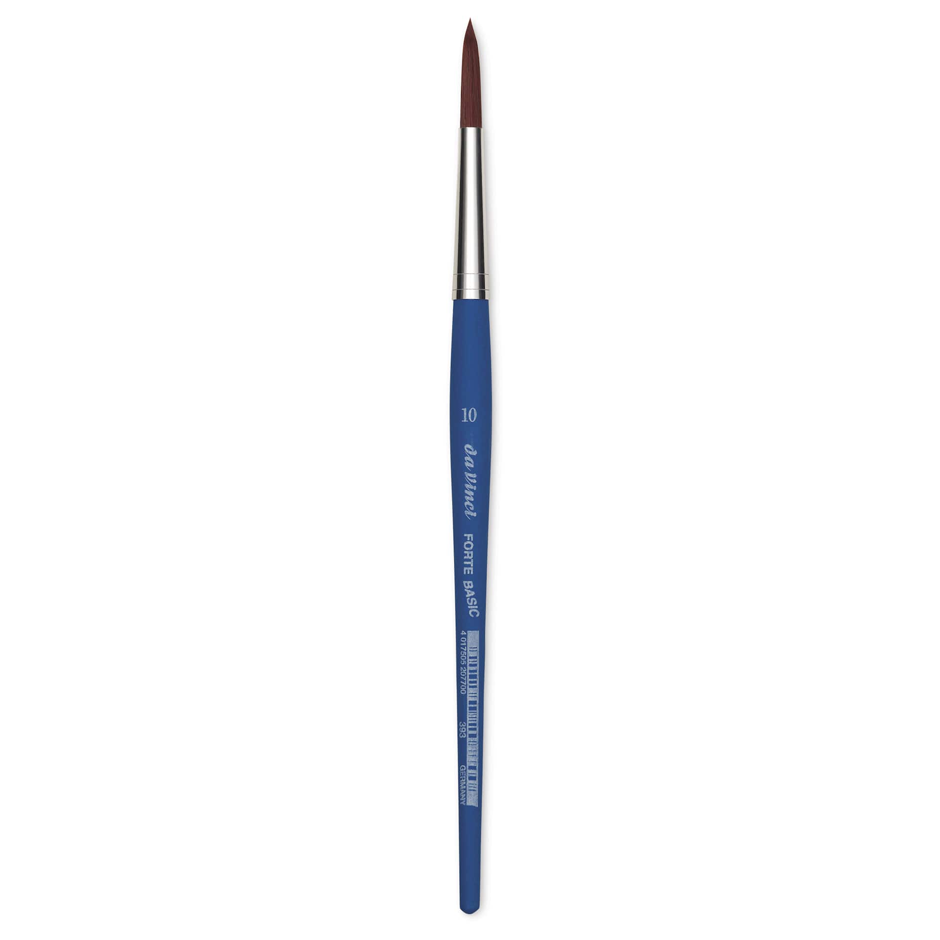 Da Vinci Forte Basic Synthetic Brush - Round, Short Handle, Size 10