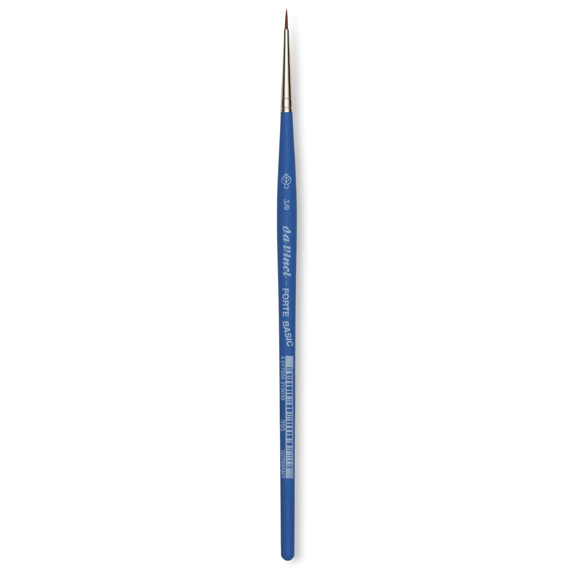 Da Vinci Forte Basic Synthetic Brush - Round, Short Handle, Size 3/0