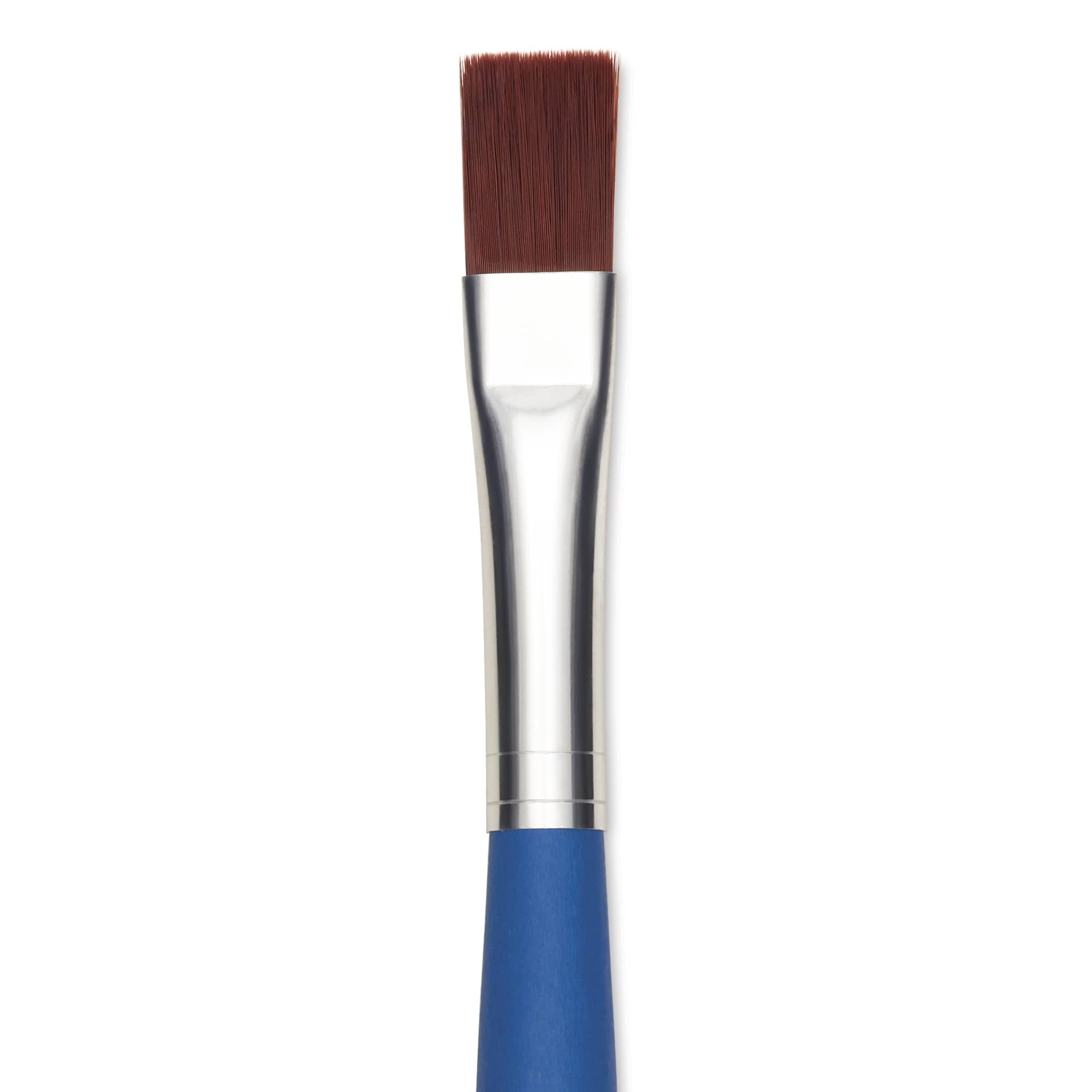 Da Vinci Forte Basic Synthetic Brush - Flat, Short Handle, Size 12, close-up