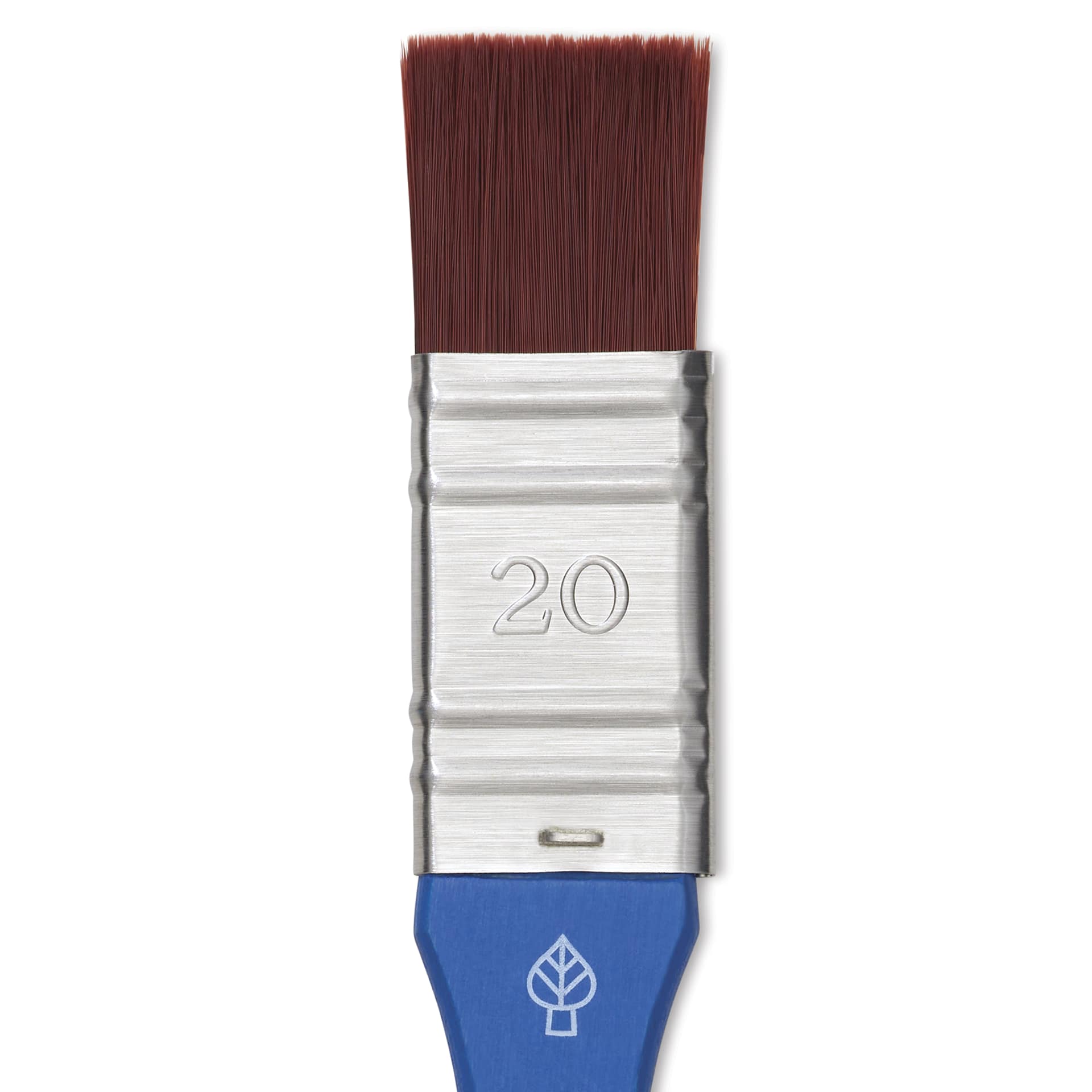 Da Vinci Forte Basic Synthetic Brush - Mottler, Short Handle, Size 20, close-up