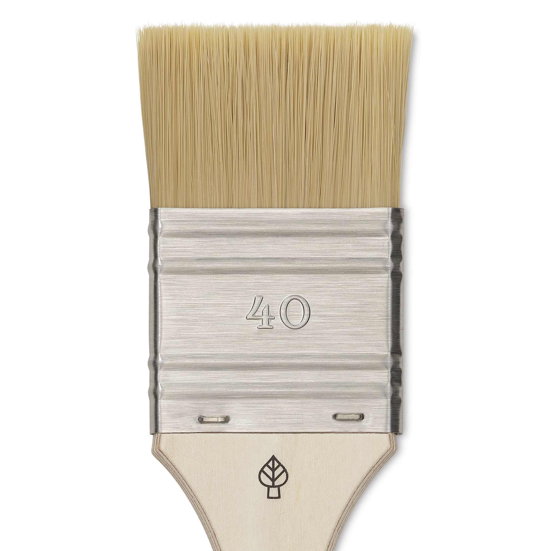 Da Vinci Synthetic Bristle Mottler Brushes - 2429 Mottler, Size 40, close-up