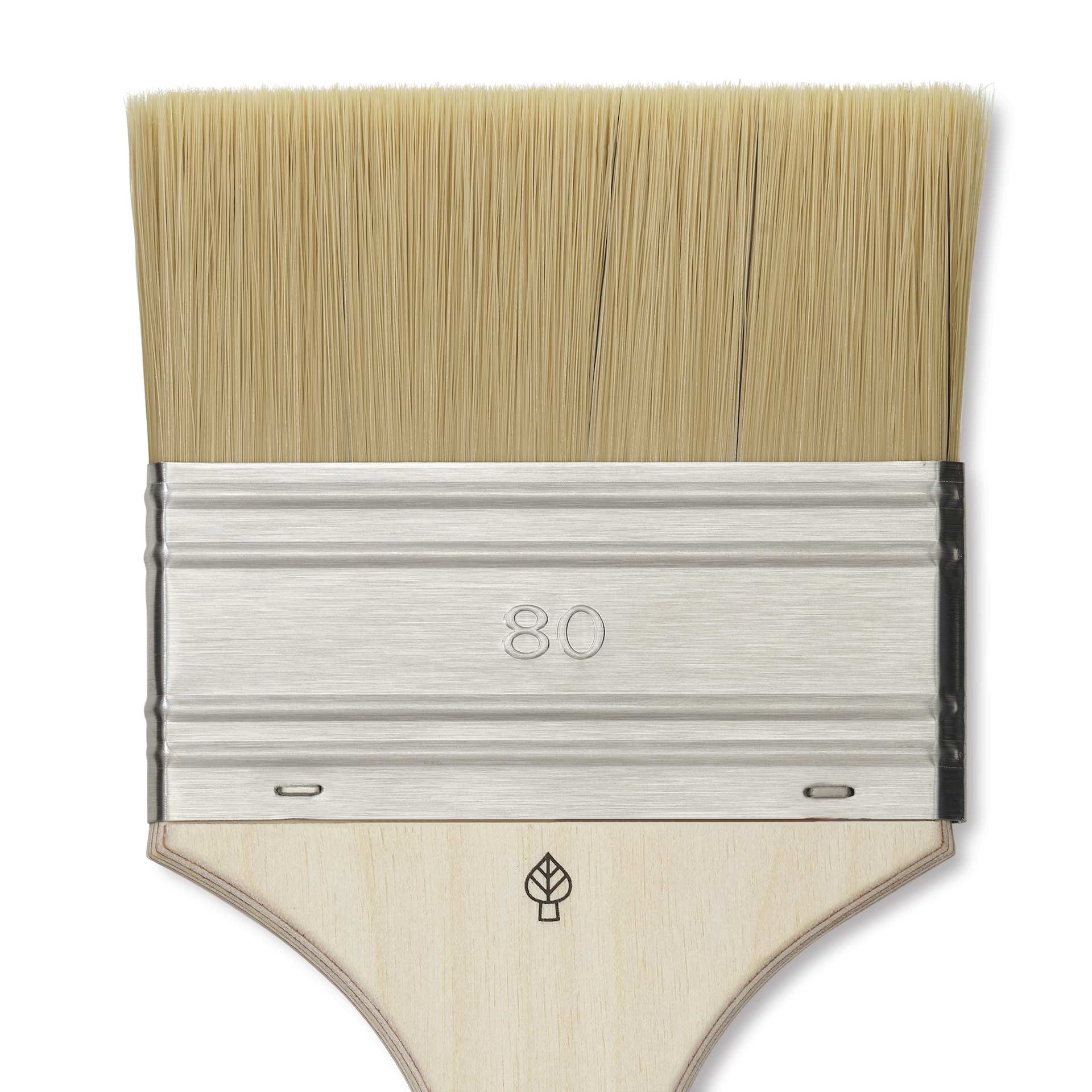 Da Vinci Synthetic Bristle Mottler Brushes - 2429 Mottler, Size 80, close-up