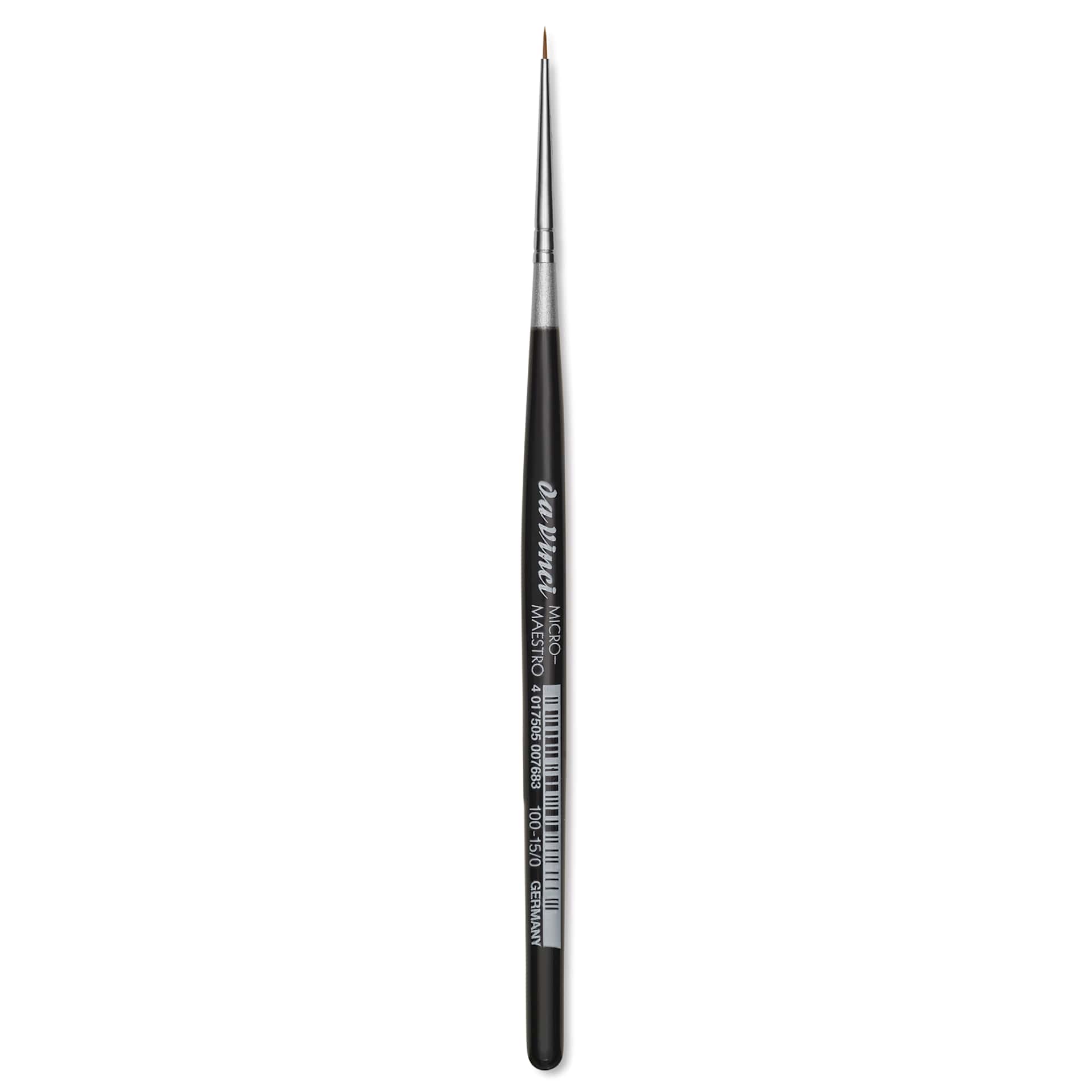 Da Vinci Micro Maestro Kolinsky Brush - Round, Short Handle, Size 15/0