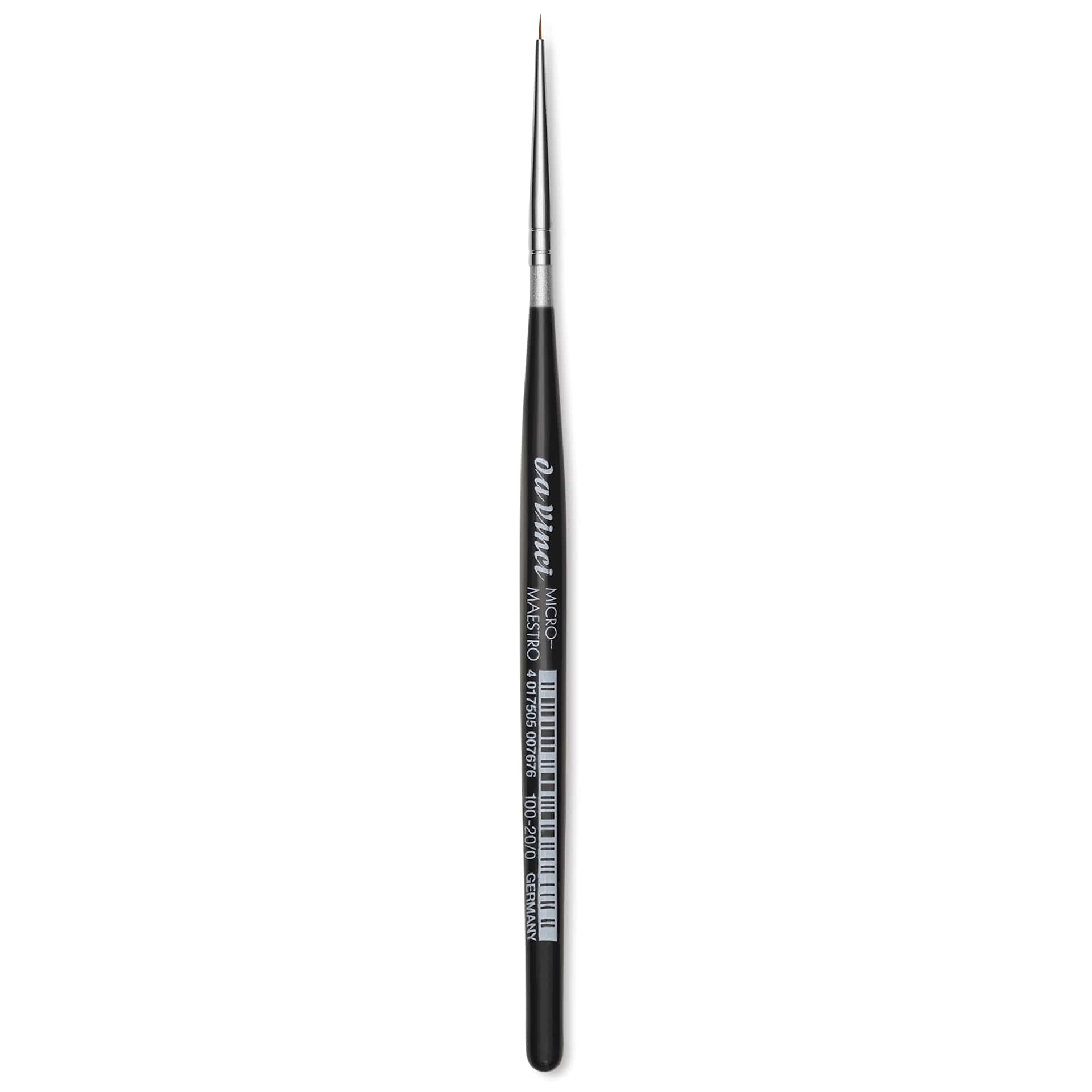 Da Vinci Micro Maestro Kolinsky Brush - Round, Short Handle, Size 20/0