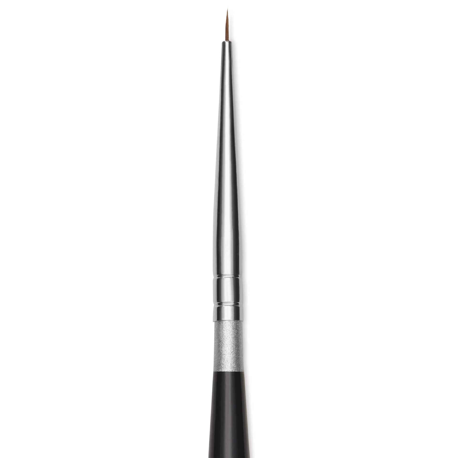 Da Vinci Micro Maestro Kolinsky Brush - Round, Short Handle, Size 20/0, close-up