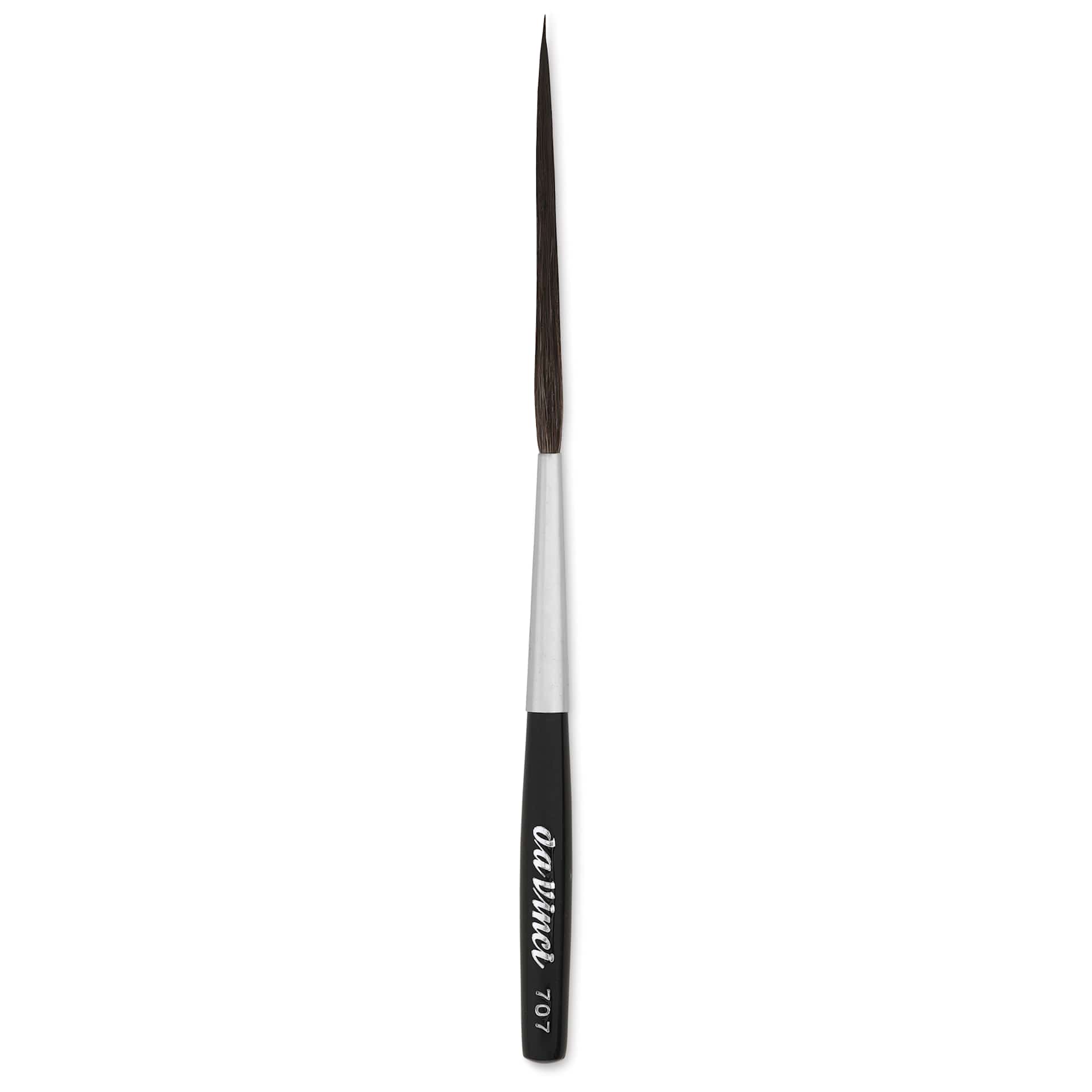 Da Vinci Petit Gris Pur Blue Squirrel Brush - 707 Striper Pointed, Size 8
