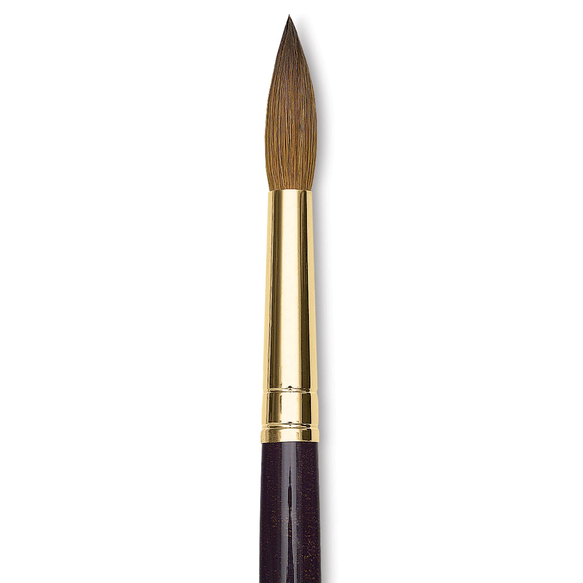 Da Vinci Harbin Kolinsky Brush - Sharp Round, Short Handle, Size 12