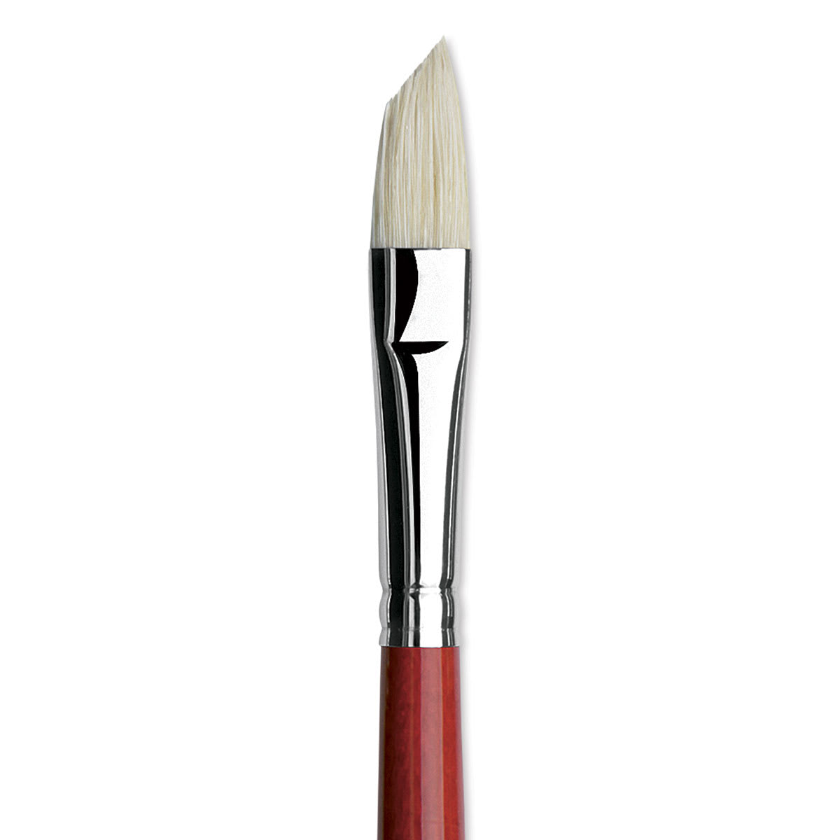Da Vinci Maestro 2 Hog Bristle Brush - Slant, Long Handle, Size 12 close up