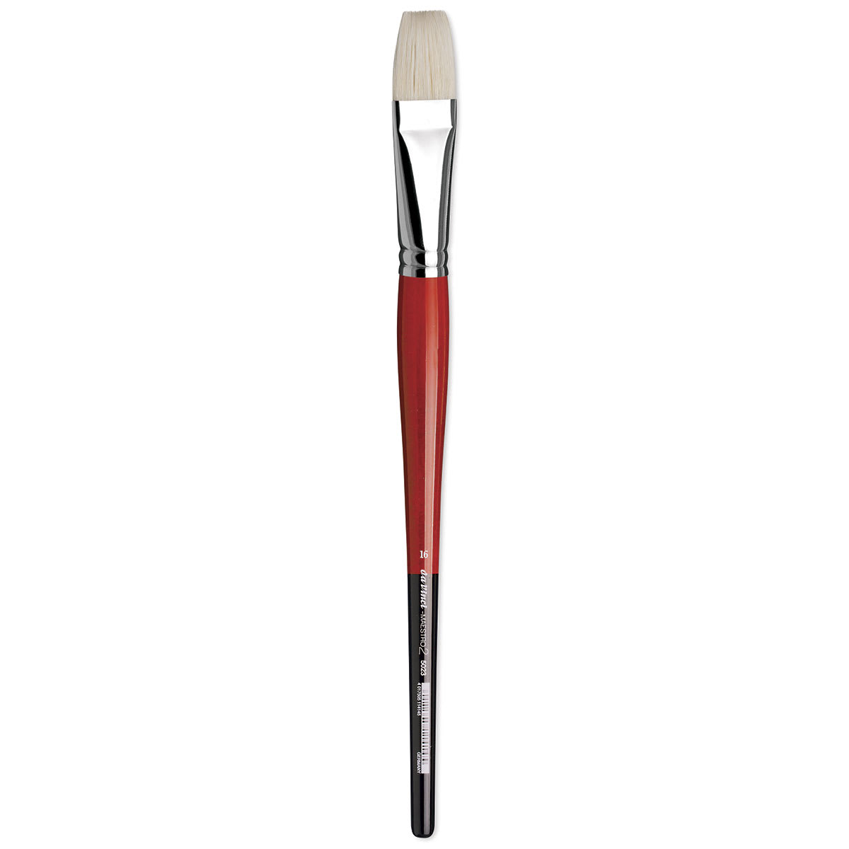 Da Vinci Maestro 2 Hog Bristle Brush - Flat, Long Handle, Size 16
