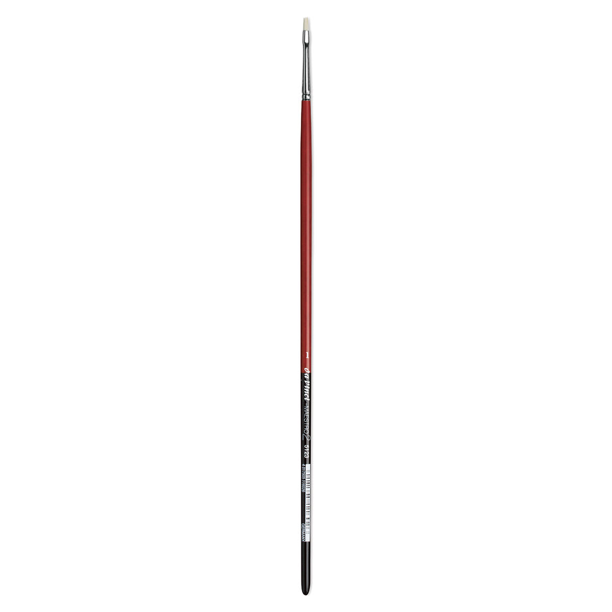 Da Vinci Maestro 2 Hog Bristle Brush - Bright, Long Handle, Size 1