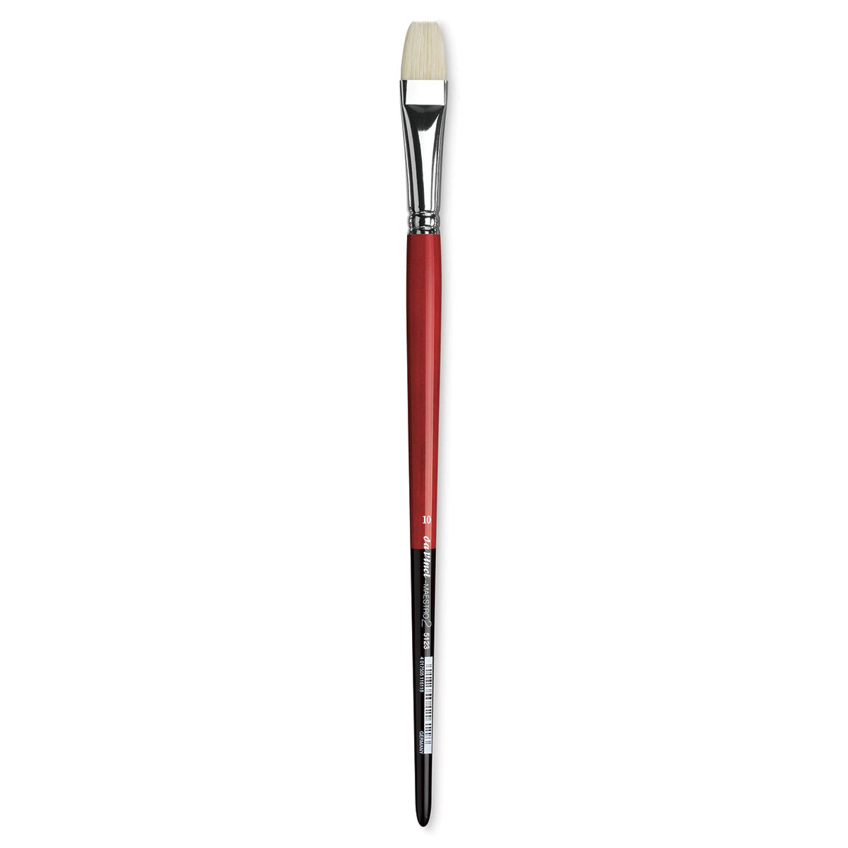 Da Vinci Maestro 2 Hog Bristle Brush - Bright, Long Handle, Size 10