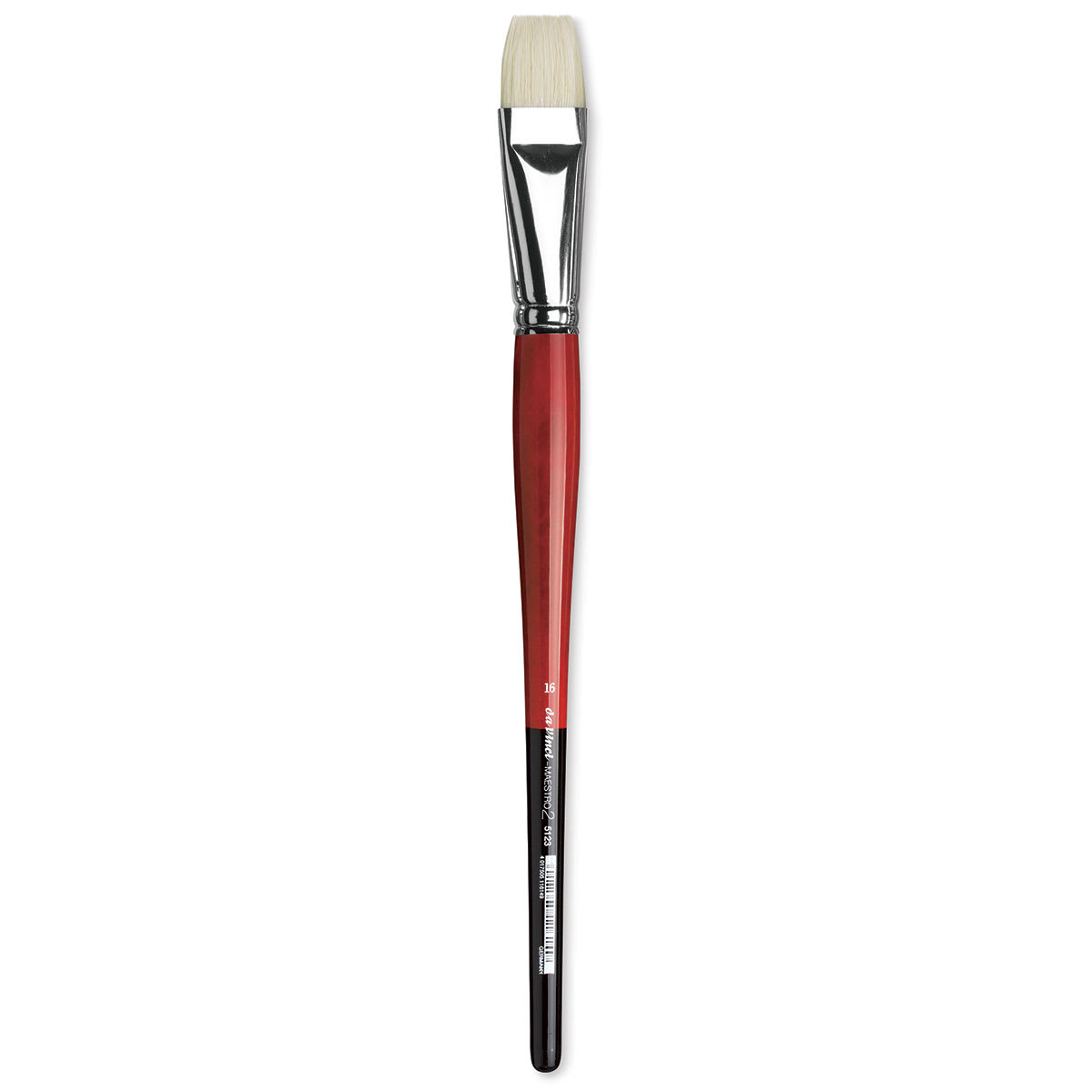 Da Vinci Maestro 2 Hog Bristle Brush - Bright, Long Handle, Size 16