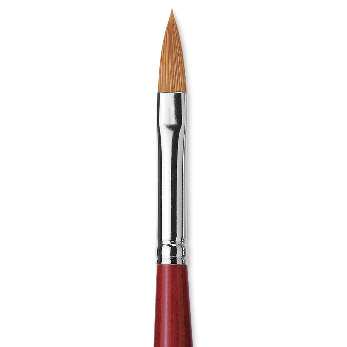 Da Vinci Artist Brush Set - Closeup of Size 8 Oval Wash brush shown 