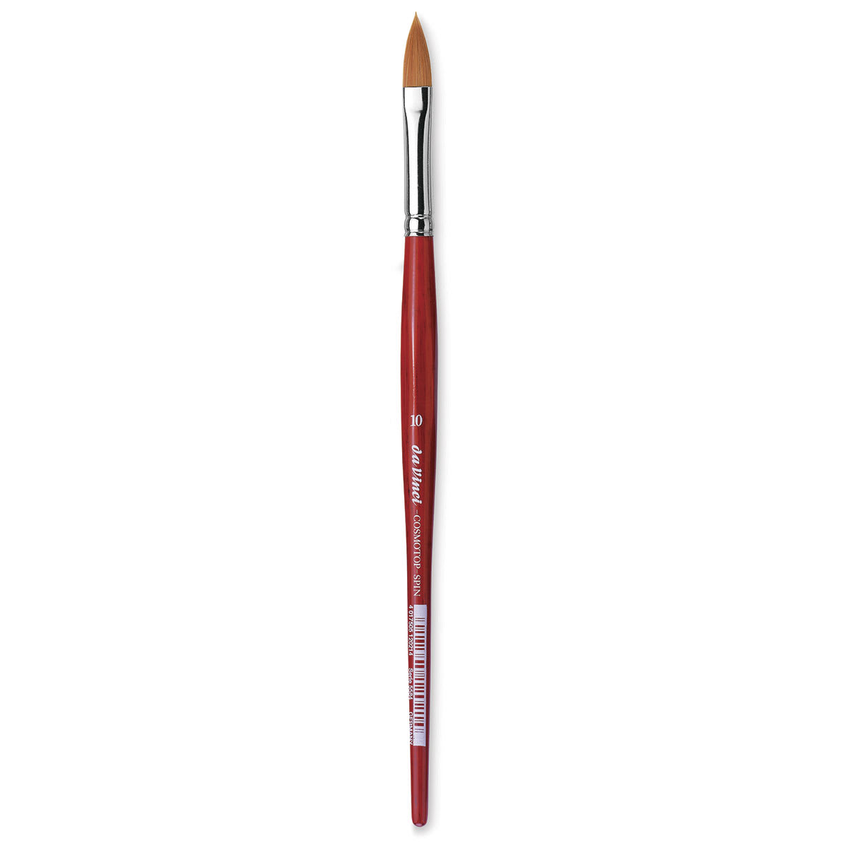 Da Vinci Cosmotop Spin Brush - Oval Wash, Short Handle, Size 10