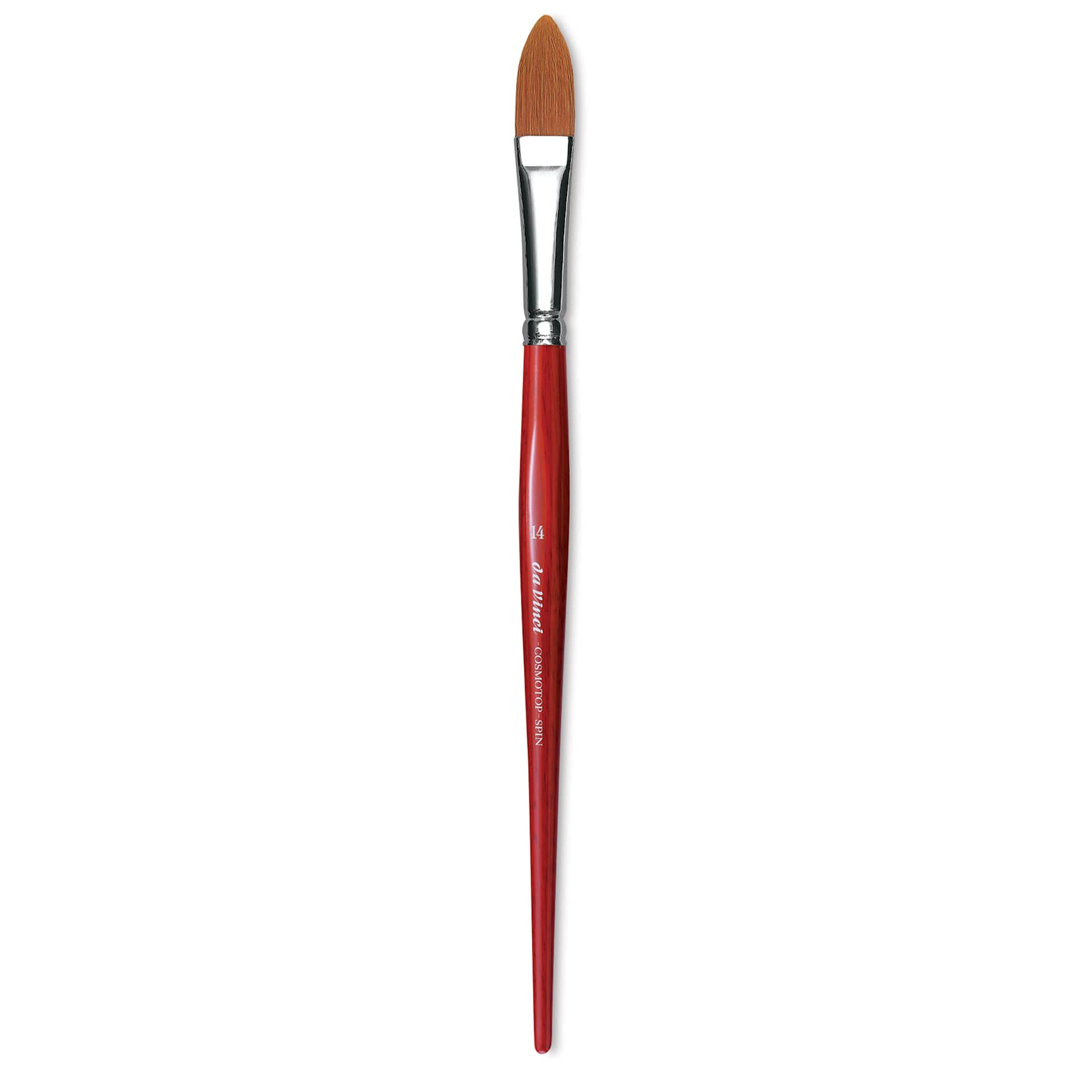 Da Vinci Cosmotop Spin Brush - Oval Wash, Short Handle, Size 14